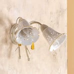 2-bulb GOCCE wall light