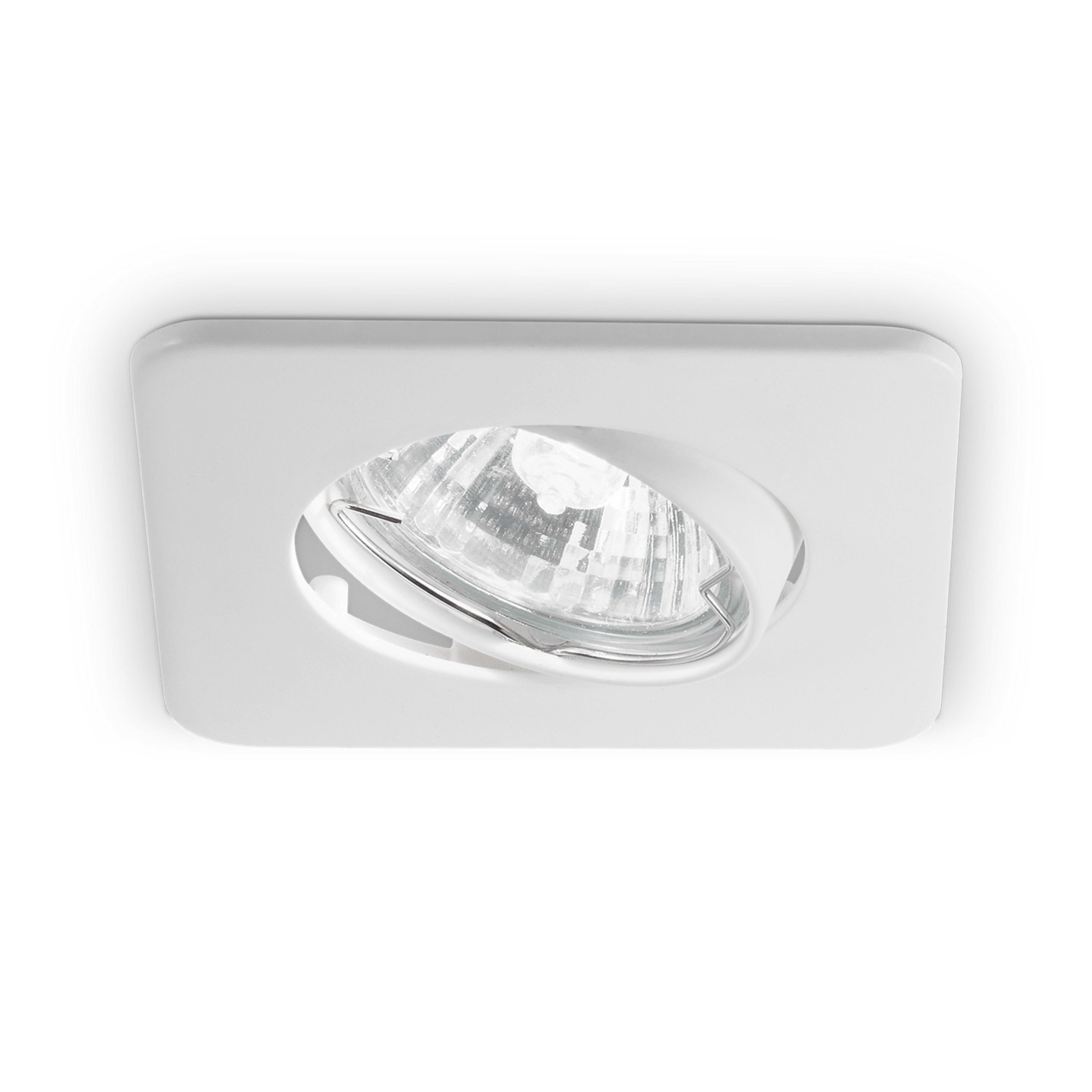 Downlight Lounge, kwadratowy, biały