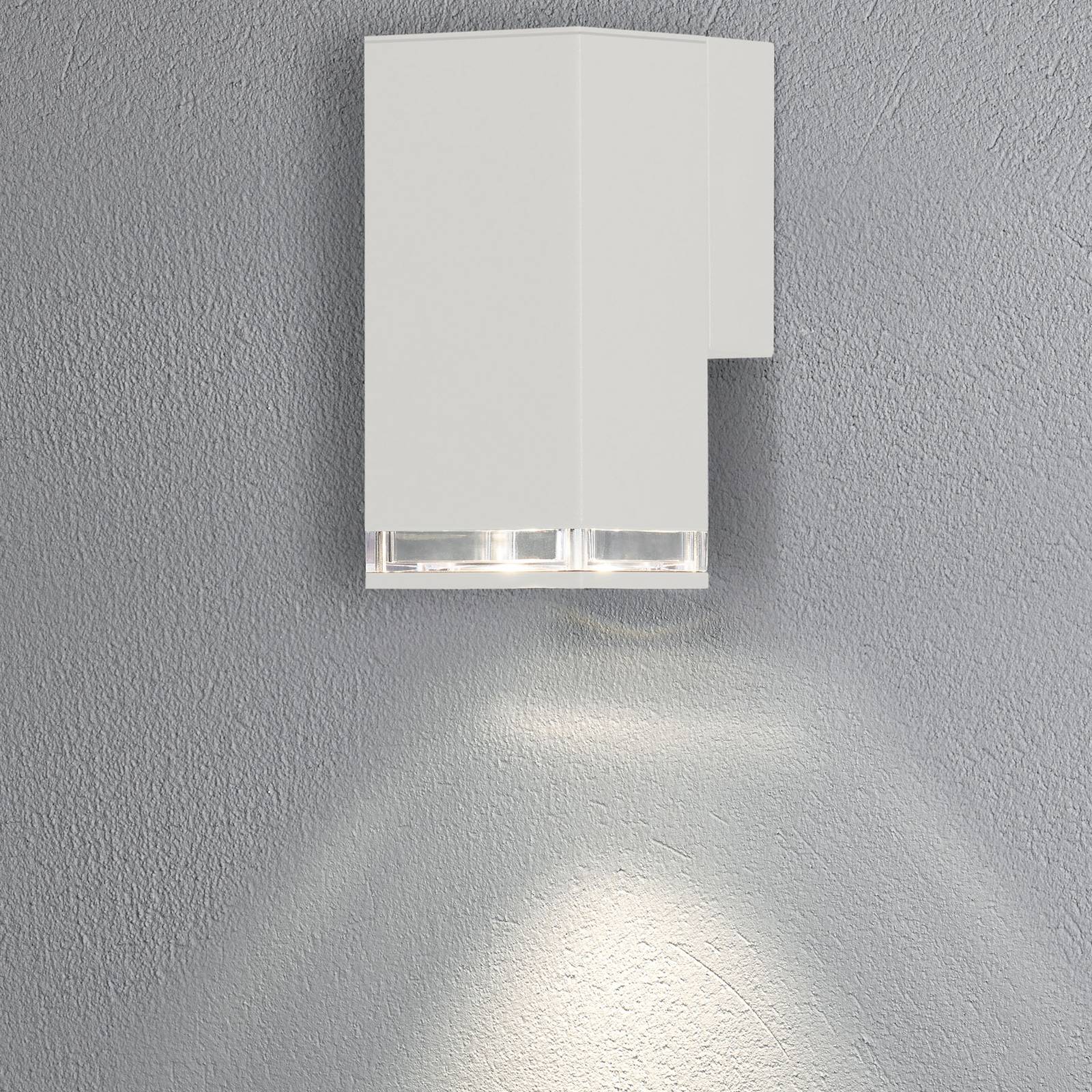 Außenwandleuchte Pollux Downlight 16,5cm, weiß günstig online kaufen