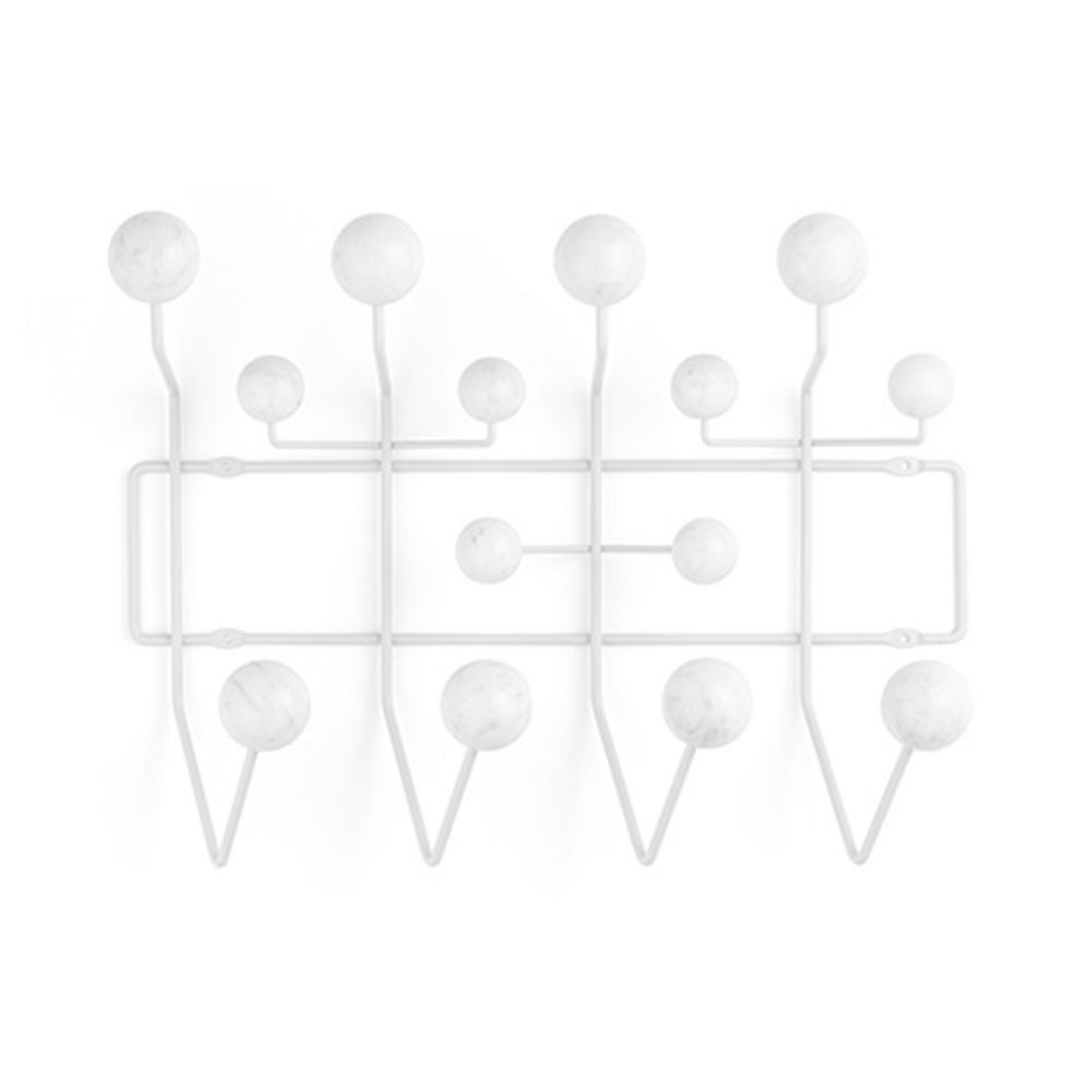 Hang It All Coat Rack Soft Grey Marble - Vitra