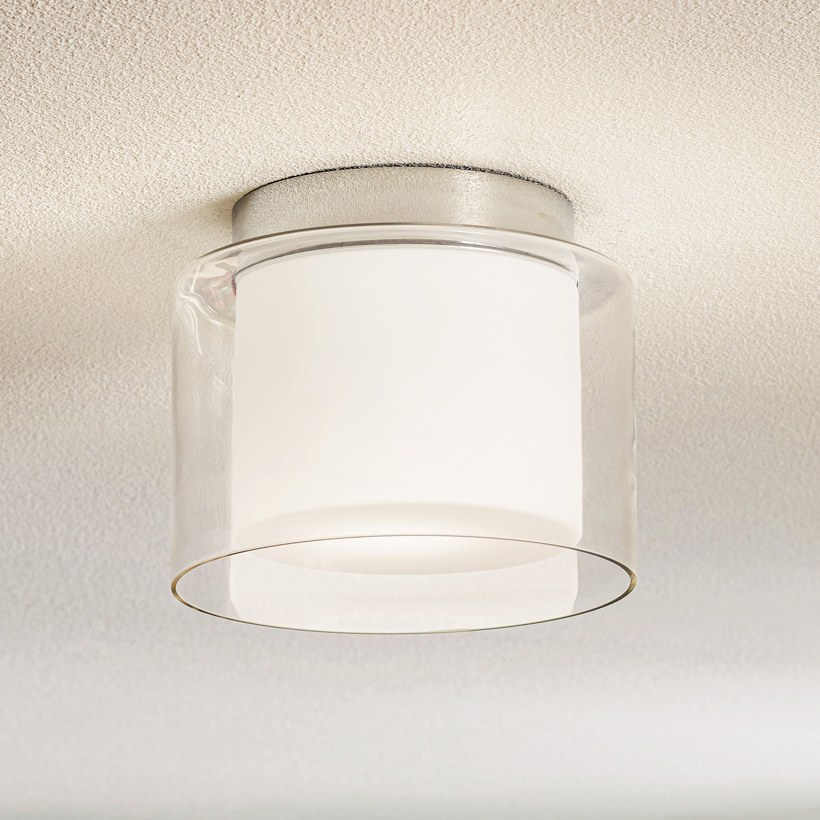 Dubbel verglaasde plafondlamp AREZZO