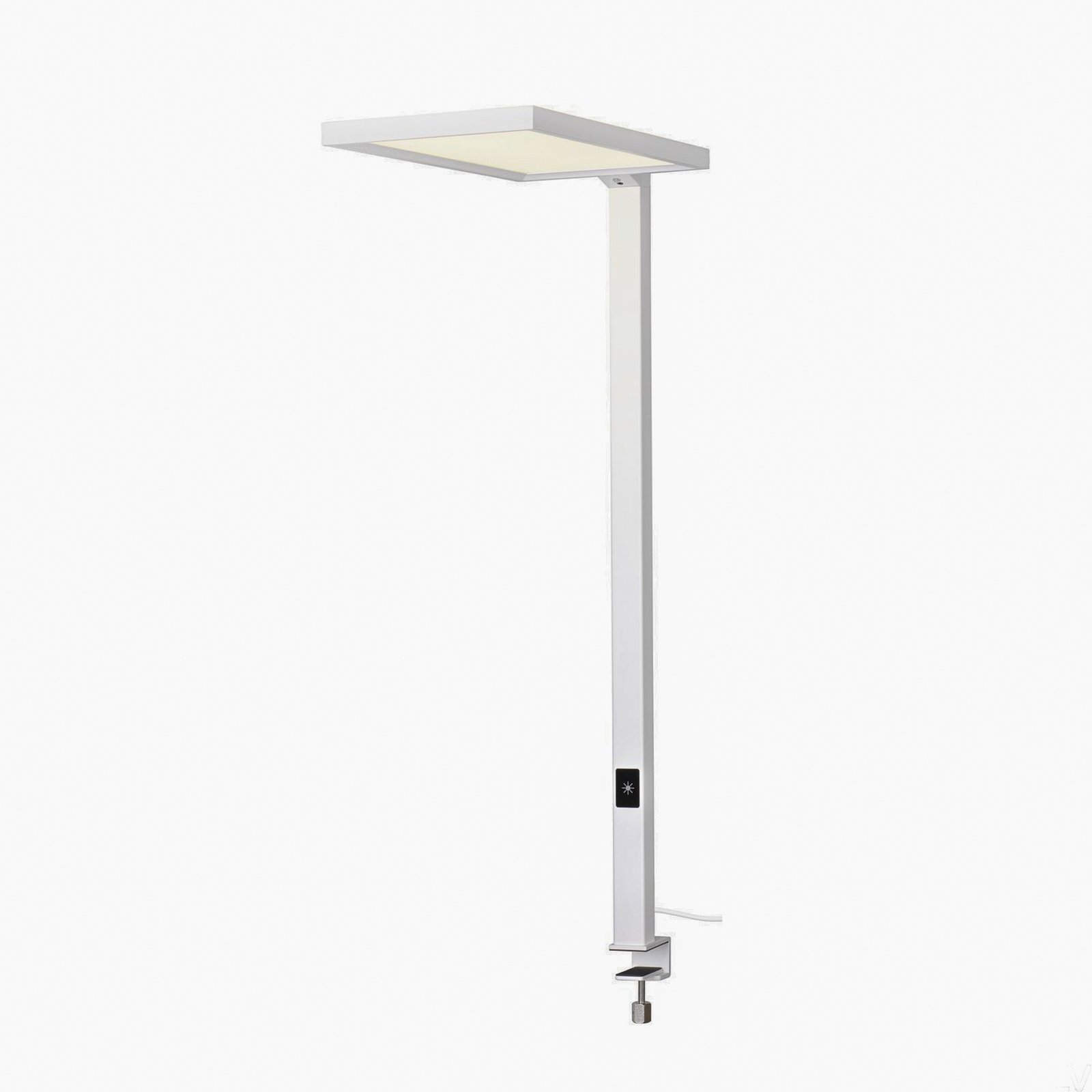 SLV Worklight LED clip-on light, white