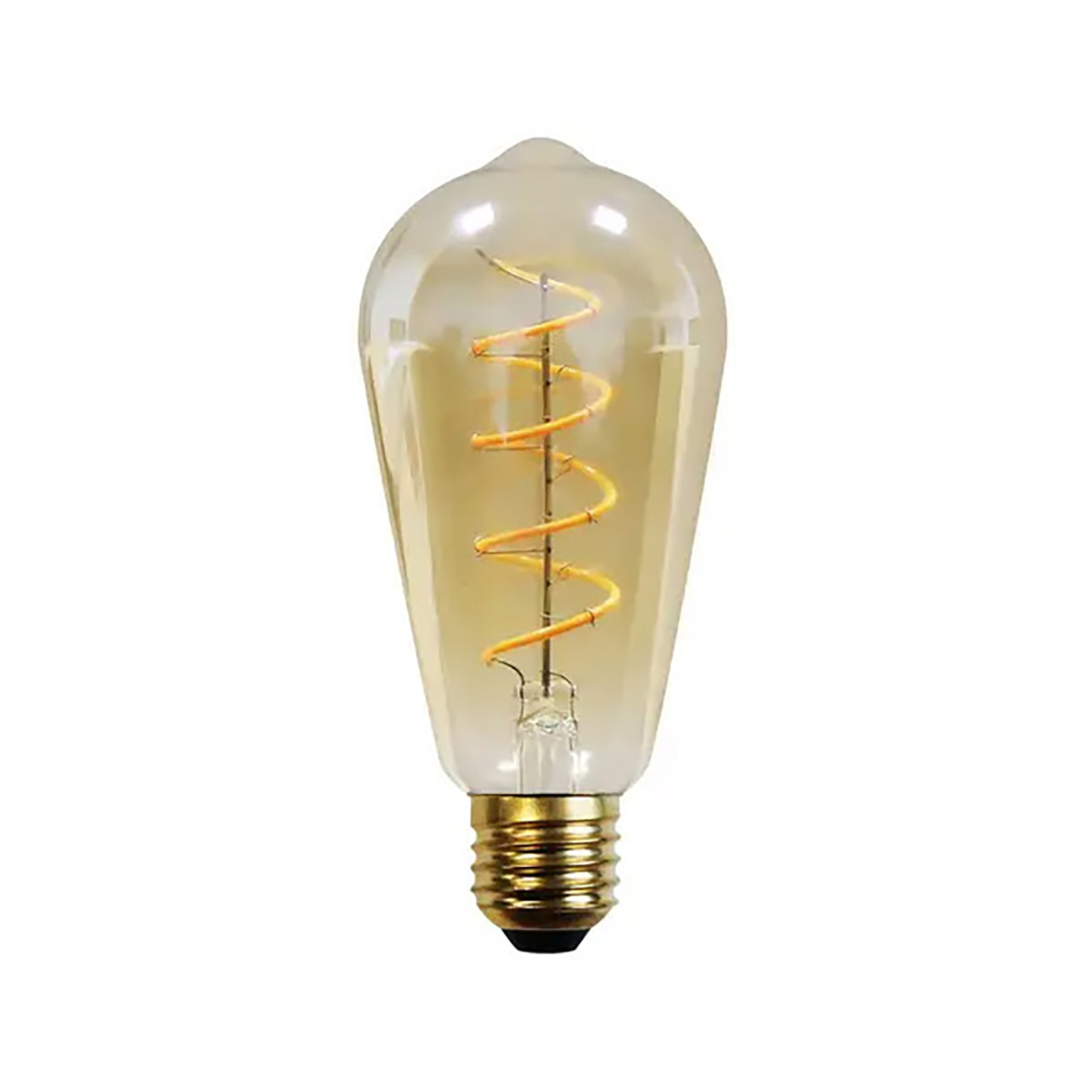 E27 4.9W rustic LED bulb 1800K 200lm amber 5-pack