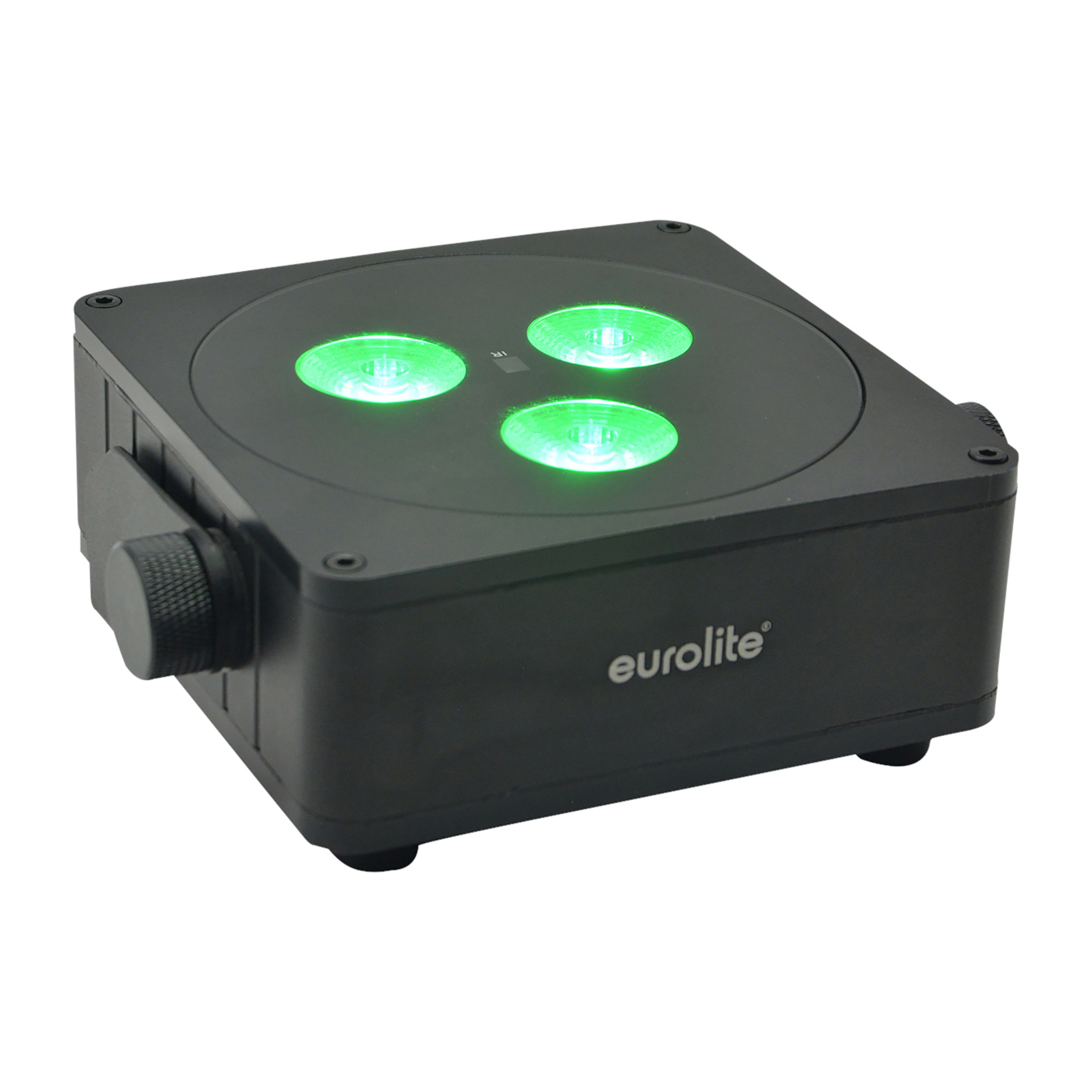 Ploché světlo EUROLITE na baterie 3 LED Spot 24W IP65