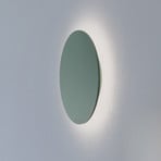 LED φωτιστικό τοίχου Orios Plus, πράσινο, Ø 30 cm, ατσάλι