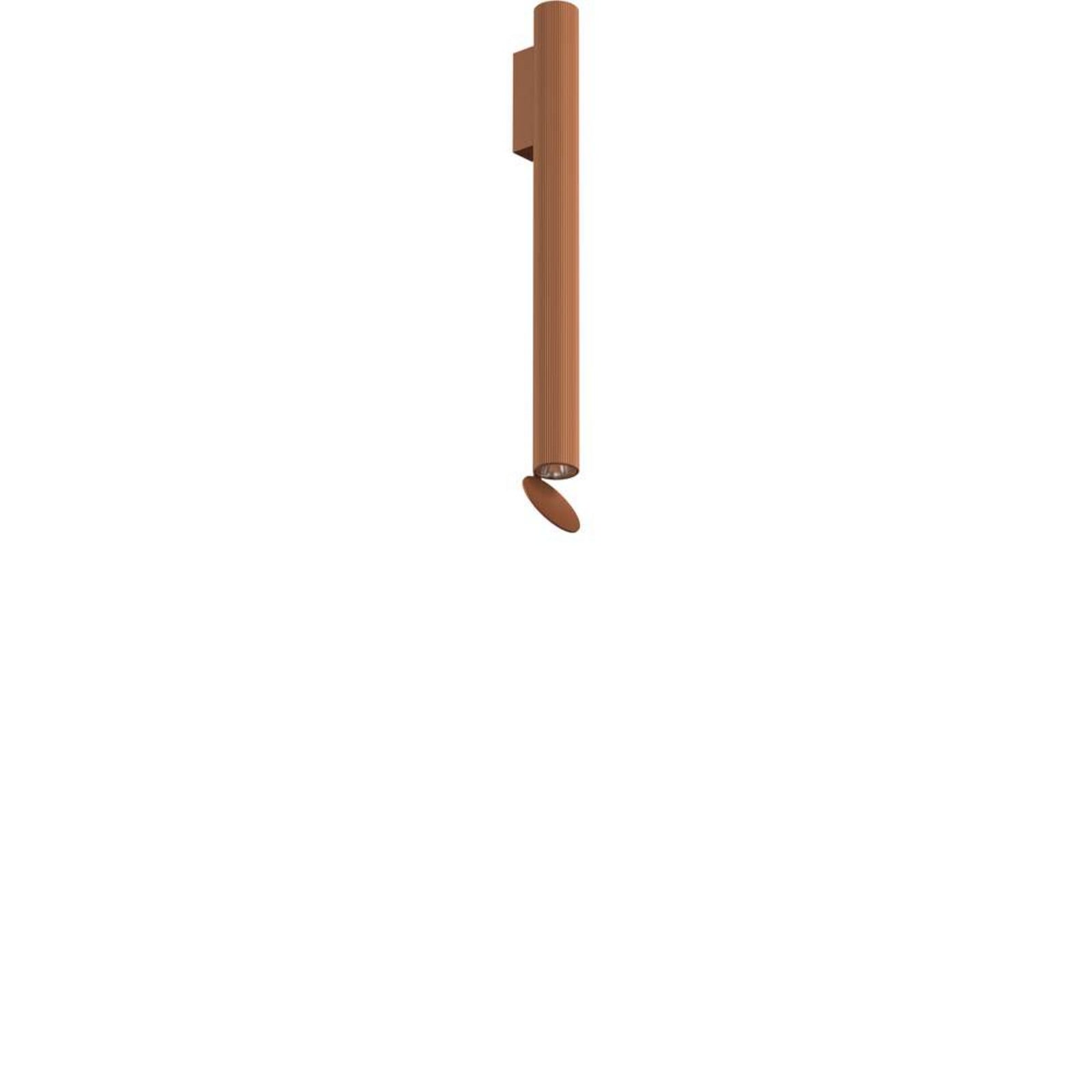 Flauta Riga Væglampe H500 Anodized Copper FLOS - Stue - Aluminium