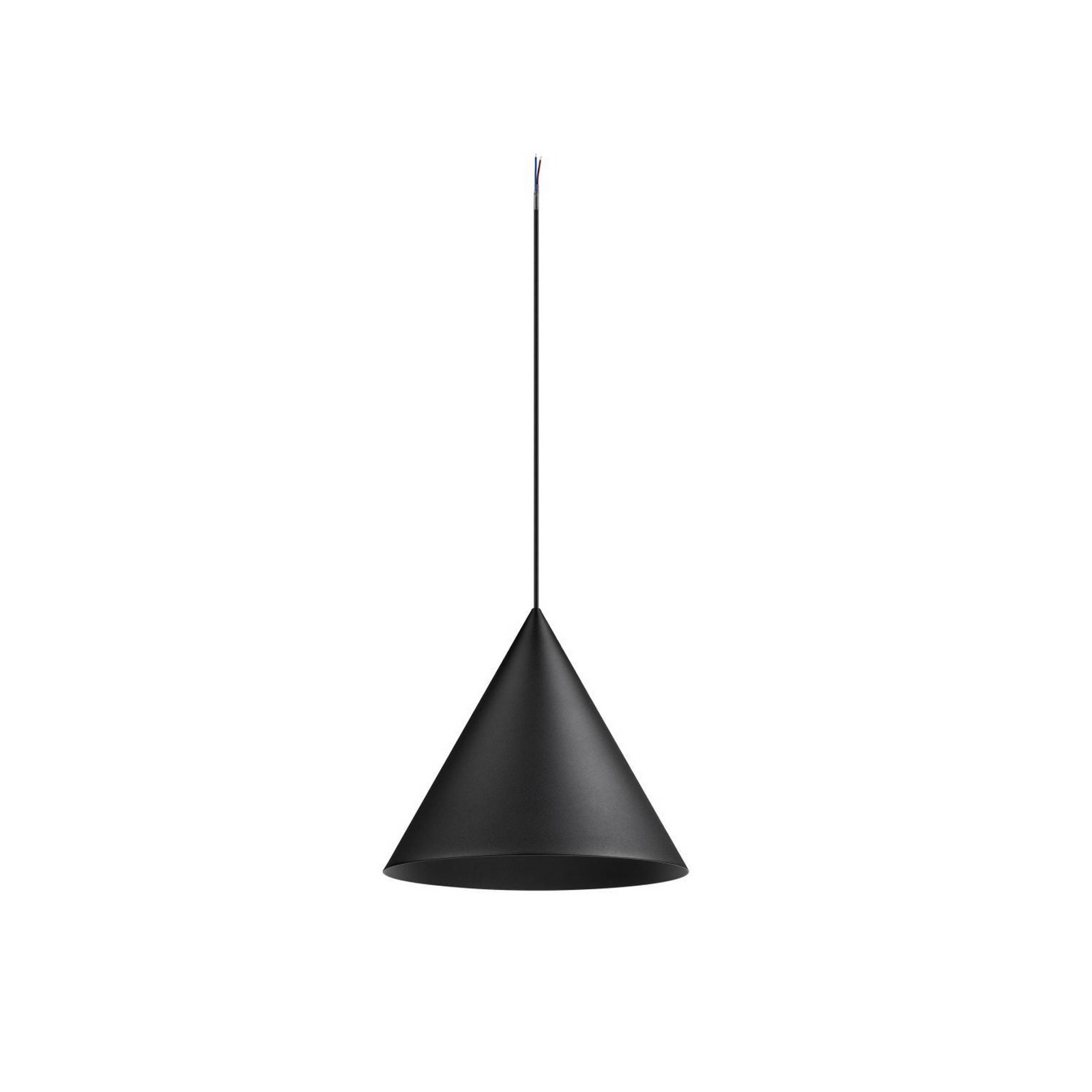SLV Lampada a sospensione Magico, Ø 38 cm, nero opaco, metallo