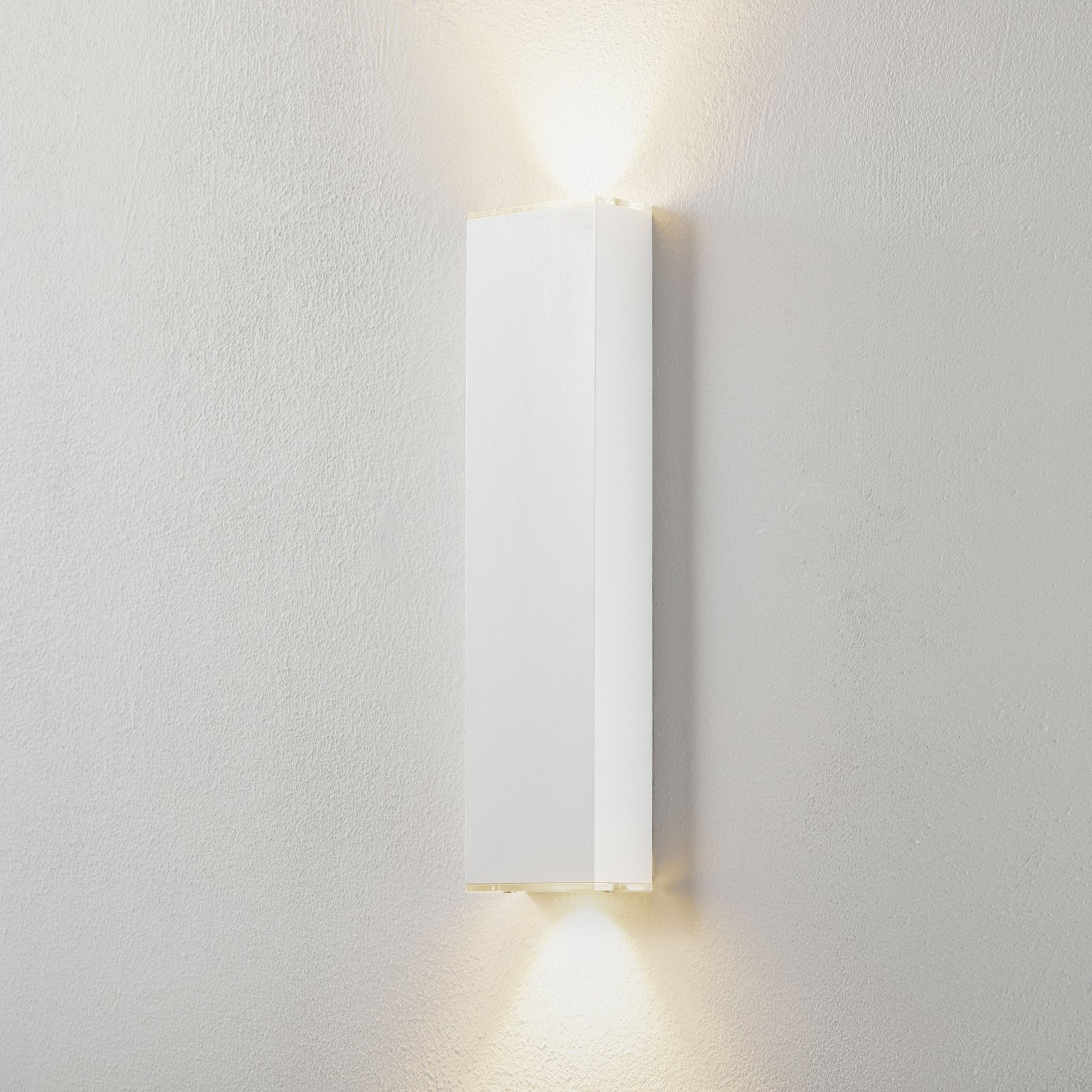Lucande Anita kinkiet LED biały wysokość 36cm
