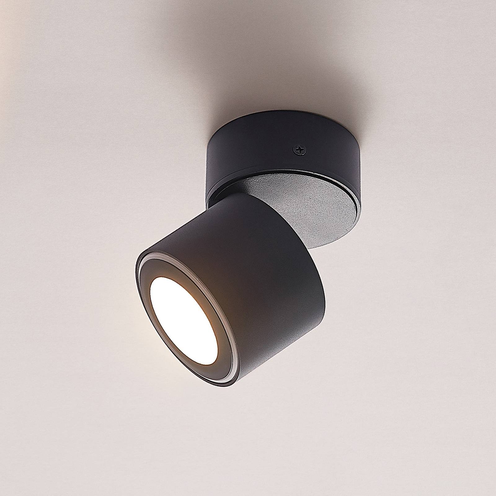 Photos - Spotlight Lindby Lowie LED spot, one-bulb, black 