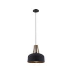 Harea pendant light with wooden element