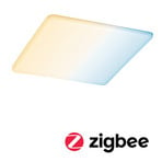 Paulmann LED-Panel Veluna eckig CCT ZigBee 21,5cm