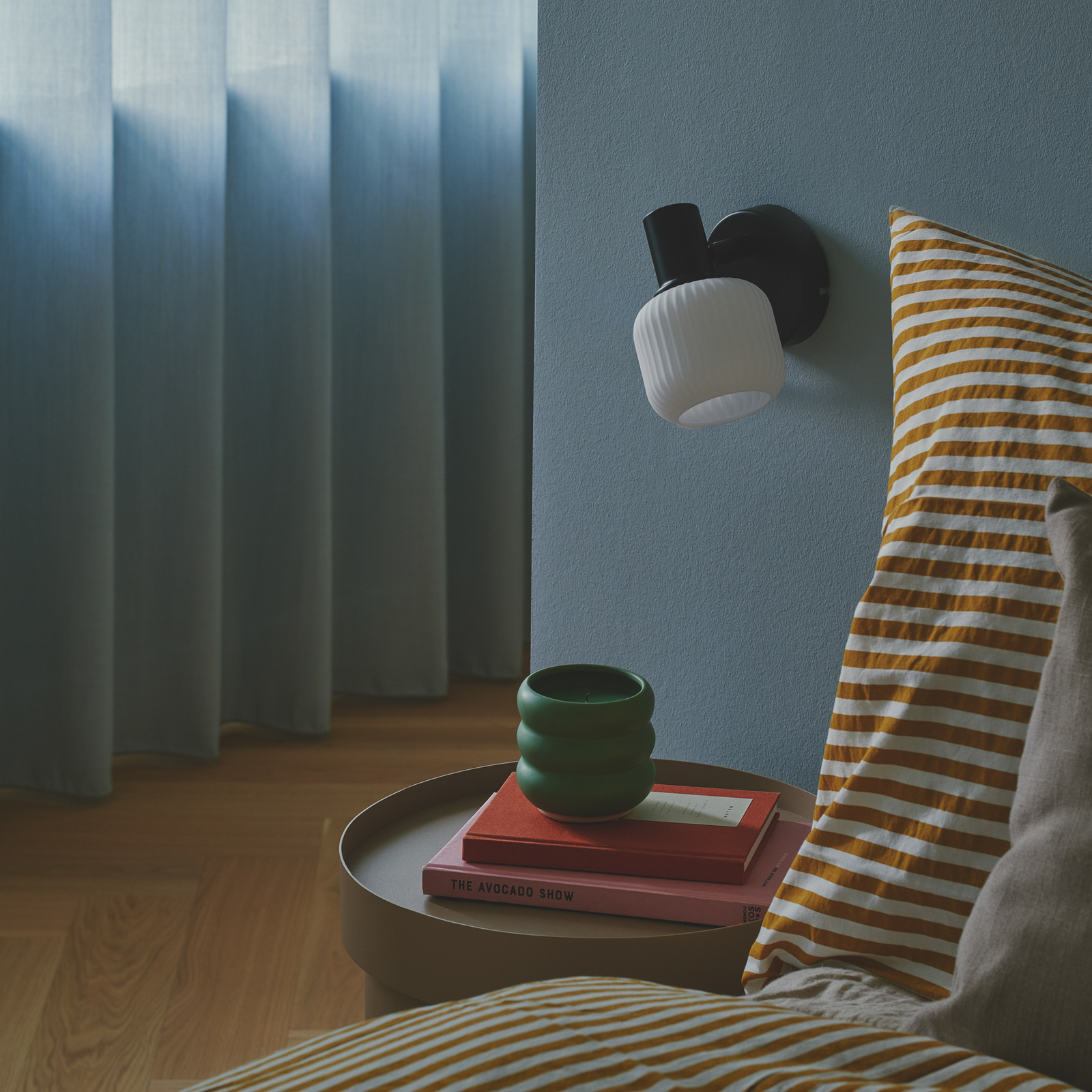 Milford Mini SeinävalaisinBlack - Nordlux