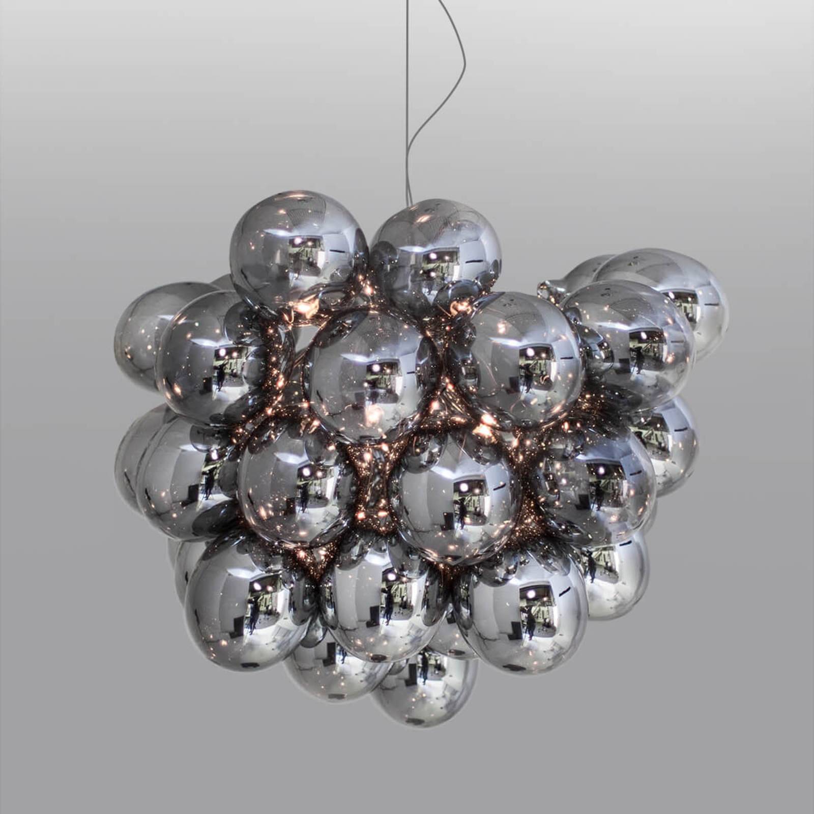 By Rydéns Gross hanglamp, 50 cm, rookgrijs