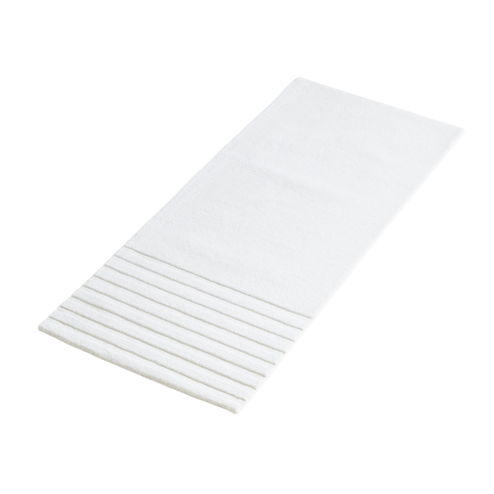 Tapis Kyoto, blanc, 80 cm x 200 cm, laine - Woud