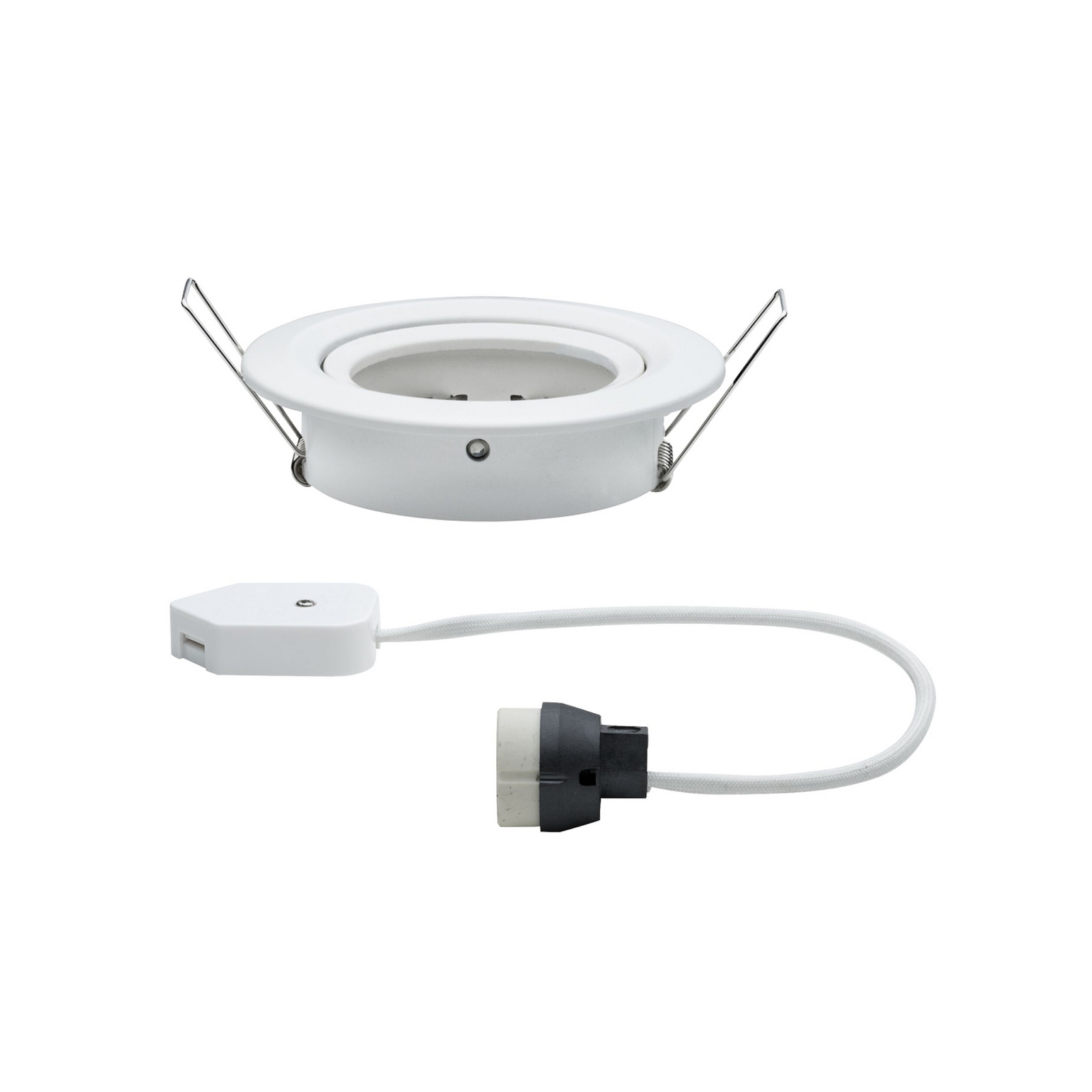 Paulmann Spot Nova round swivel/dimmable matt white GU10