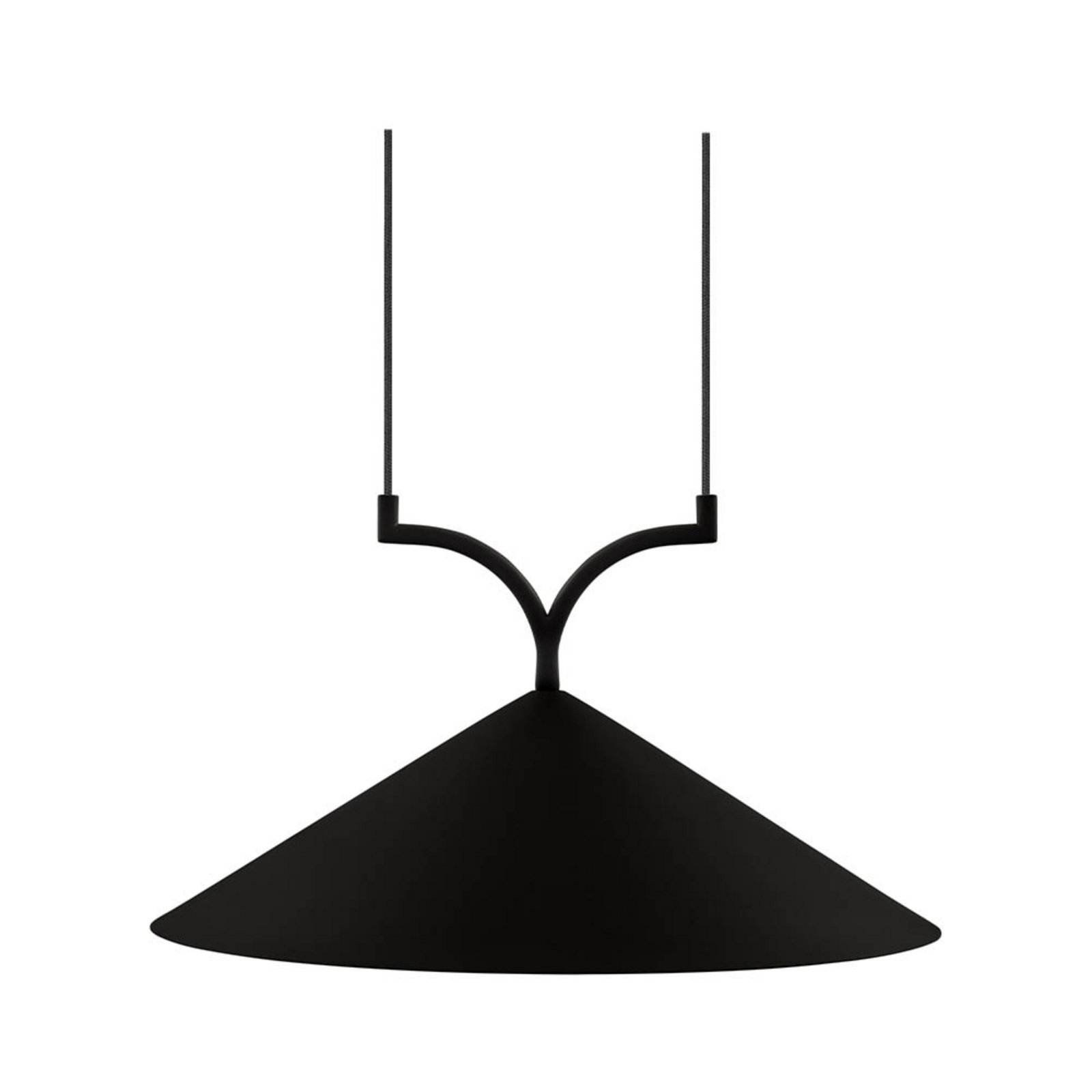 Curve 50 Lustră Pendul Black - Globen Lighting