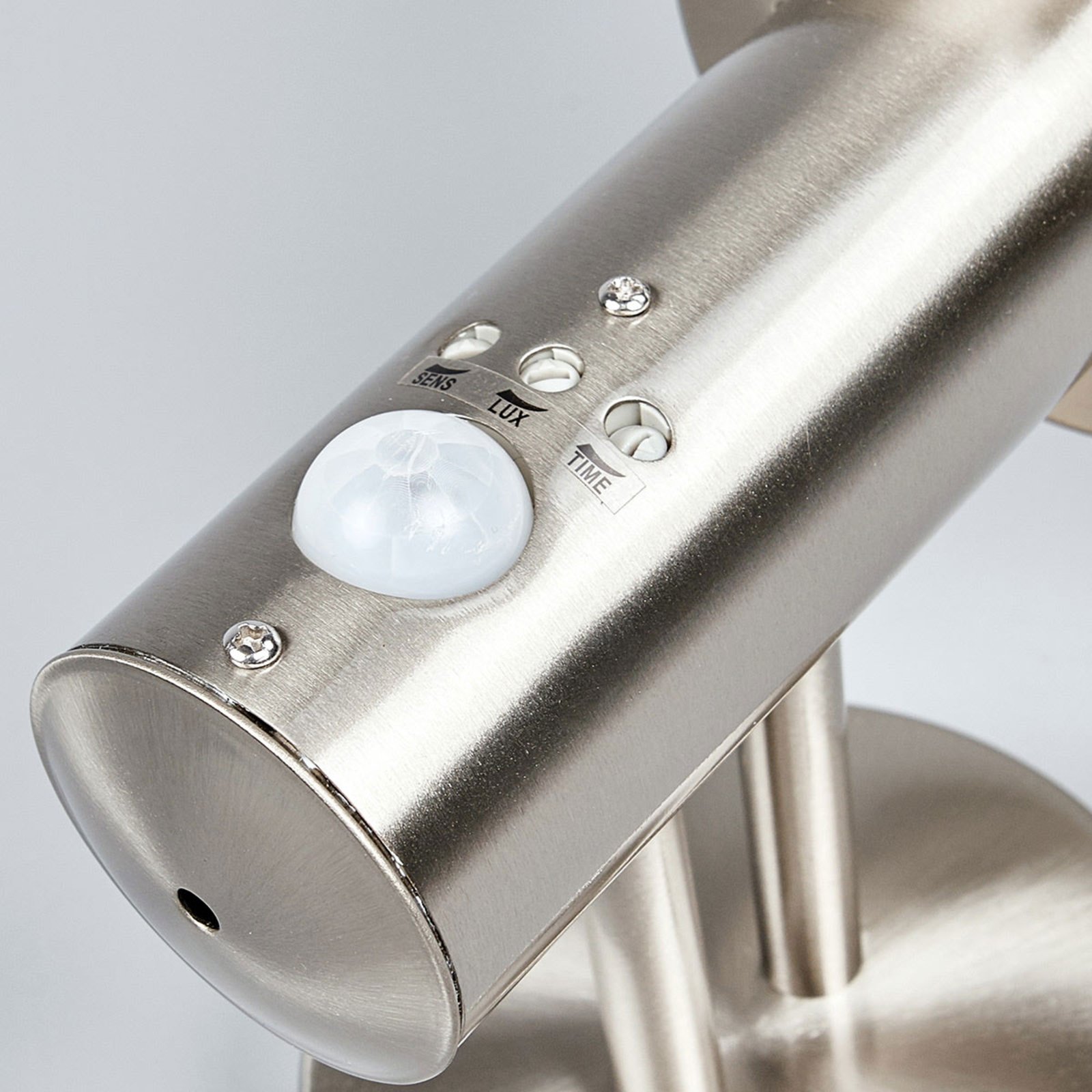 Nada Outdoor Wall Lamp w/Sensor Stainless Steel - Lindby