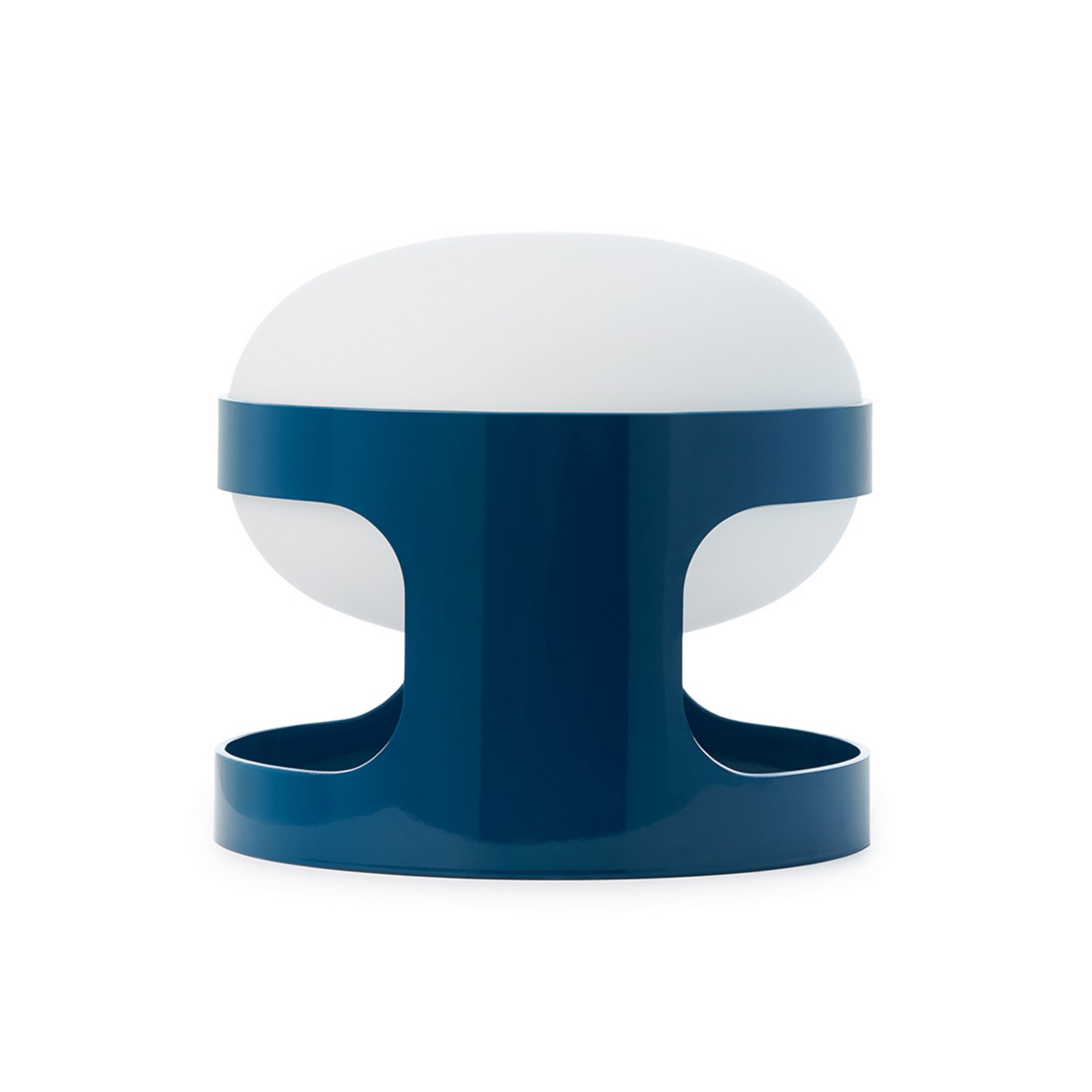 Lámpara de mesa Kartell KD28, azul petróleo, Ø 25 cm, E14-LED