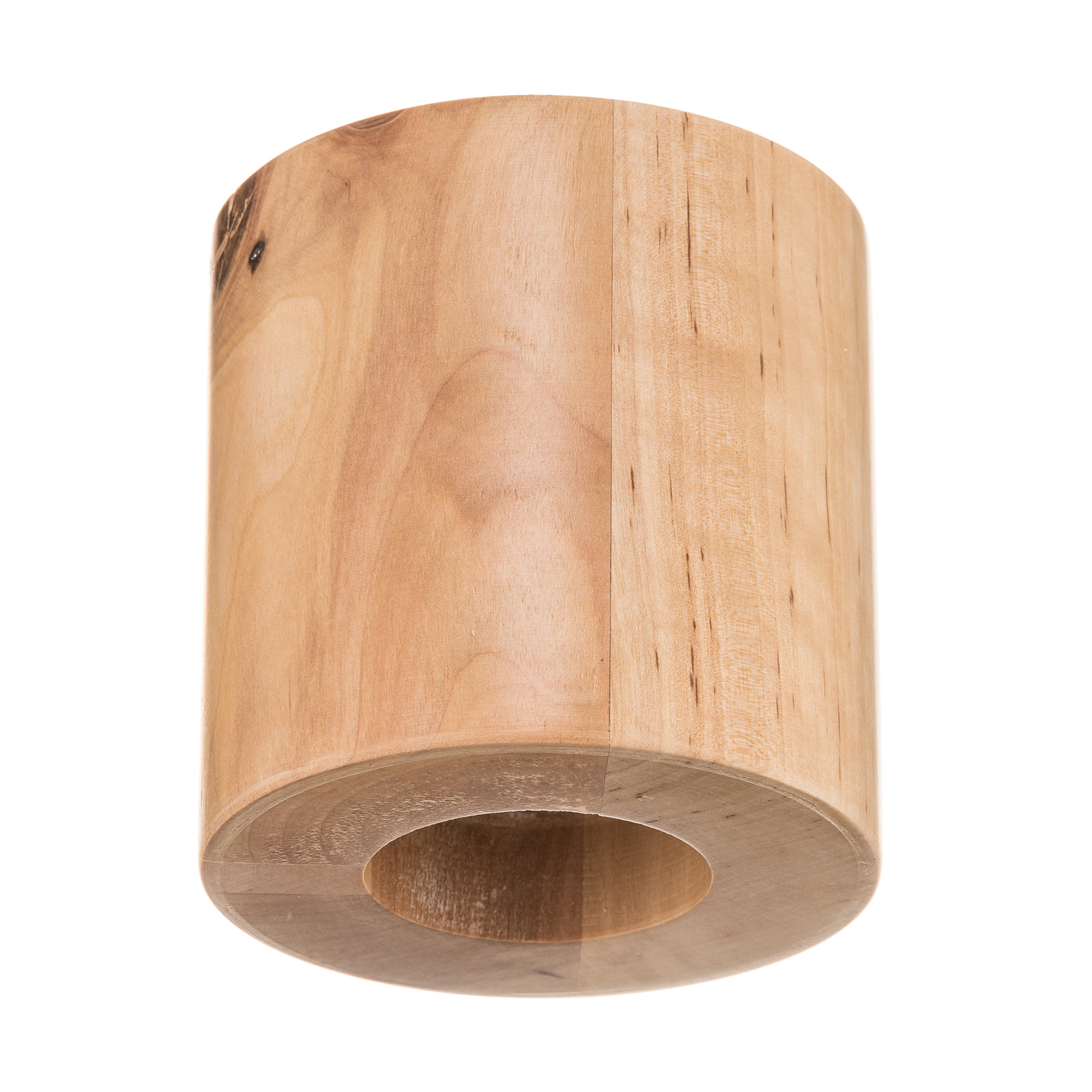 tienda en voz alta Entretener Lámpara de techo Ara como cilindro de madera | Lampara.es