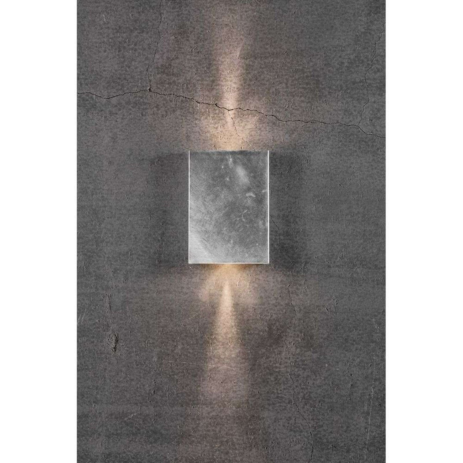 Fold 15 LED V&auml;gglampa  Galvanised Nordlux - Vardagsrum - Aluminium