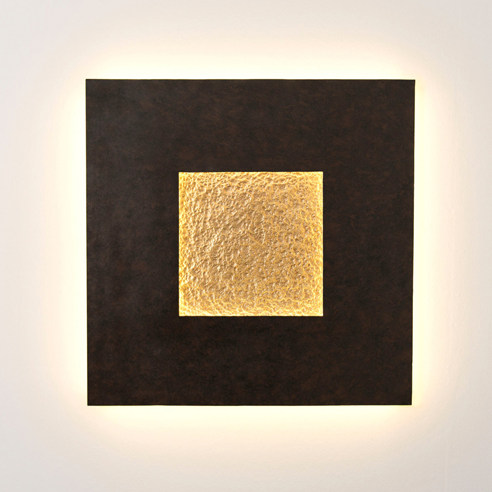 Eclipse LED wall lamp, made of iron