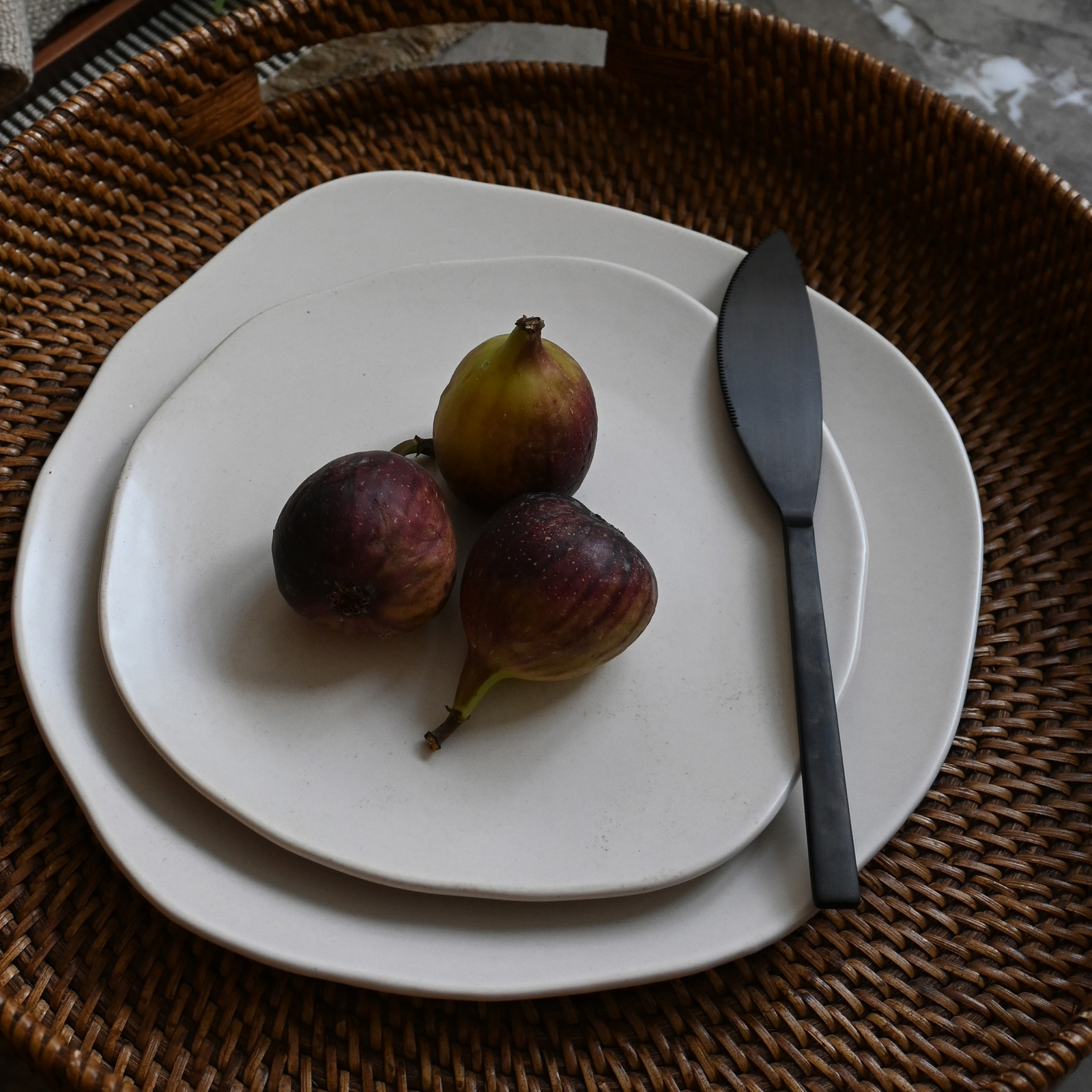 Zestaw 4 noży Kogei, czarny, wysokość 22 cm – 101 Copenhagen