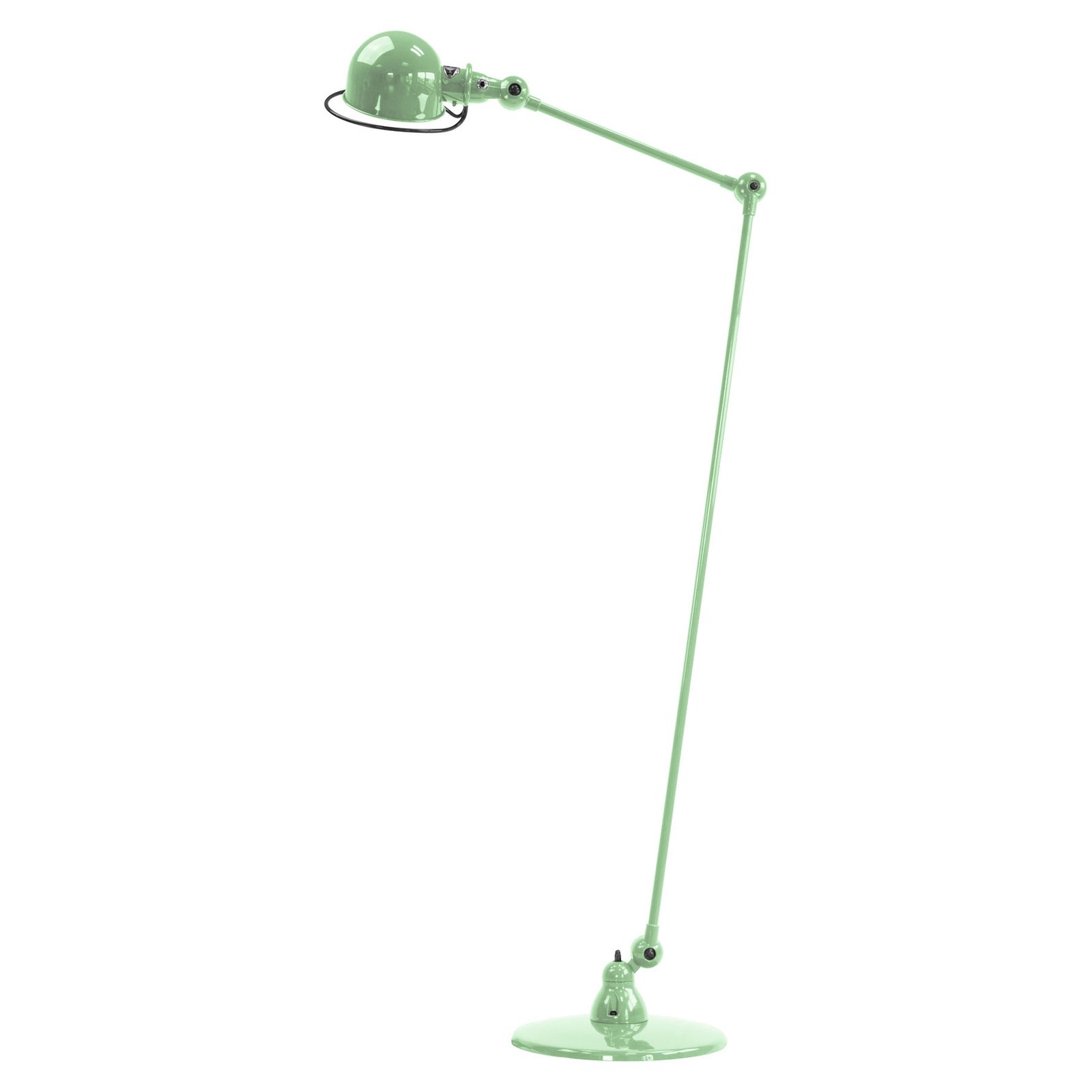 Jieldé Loft D1240 floor lamp articulated arm green
