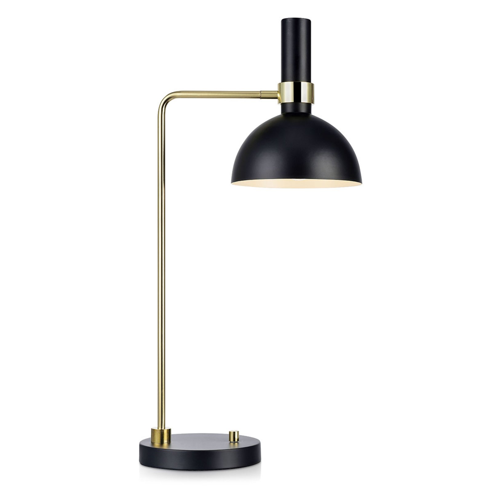 Larry Bordlampe Sort Messing - Markslöjd
