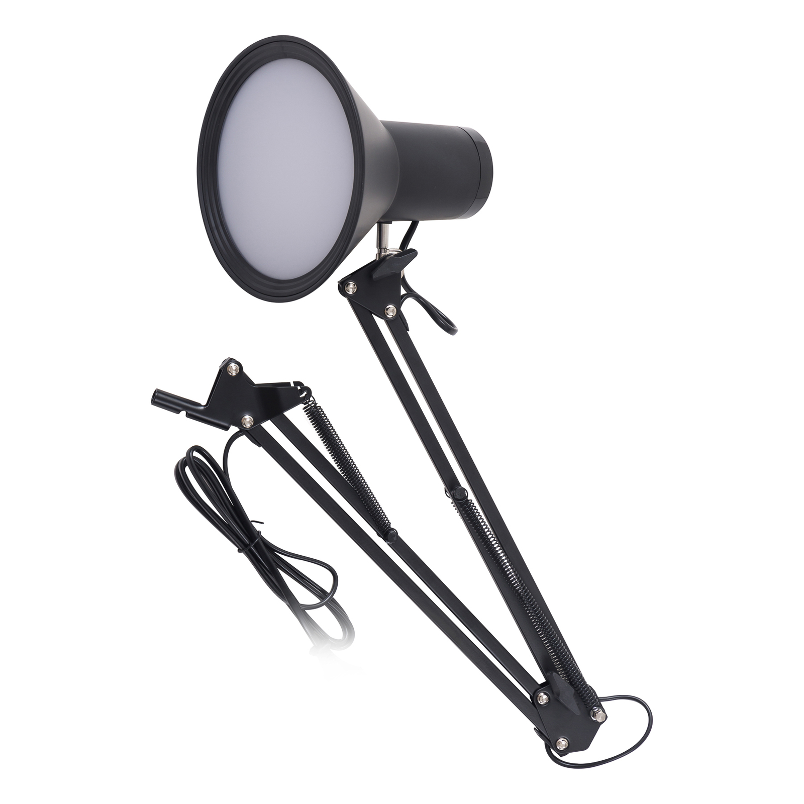 Undra LED Lampe de Table Noir - Lindby