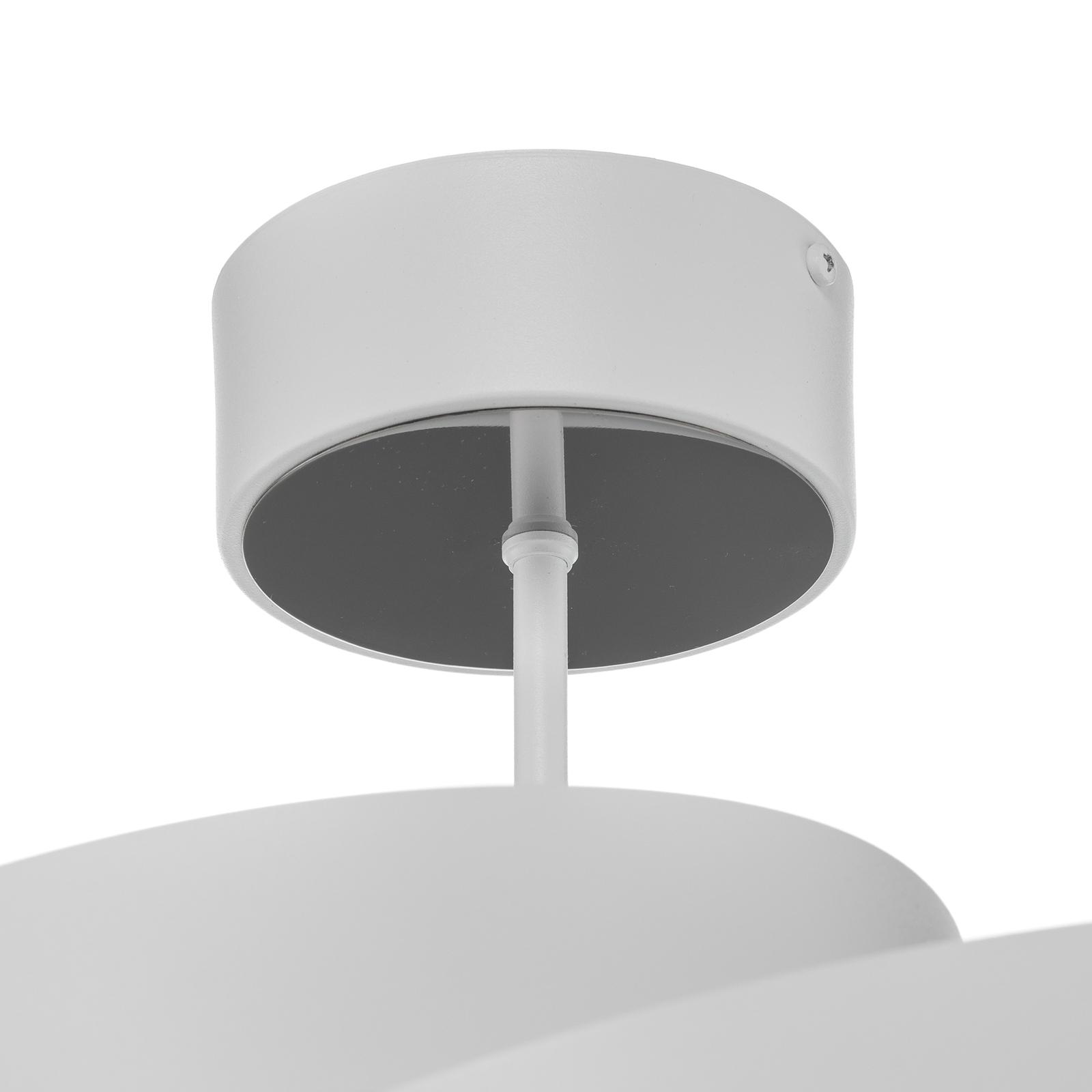 Lampa sufitowa Vento, biała Ø 50cm