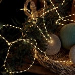 LED-Lichterkette Kiki, gold, 400 cm