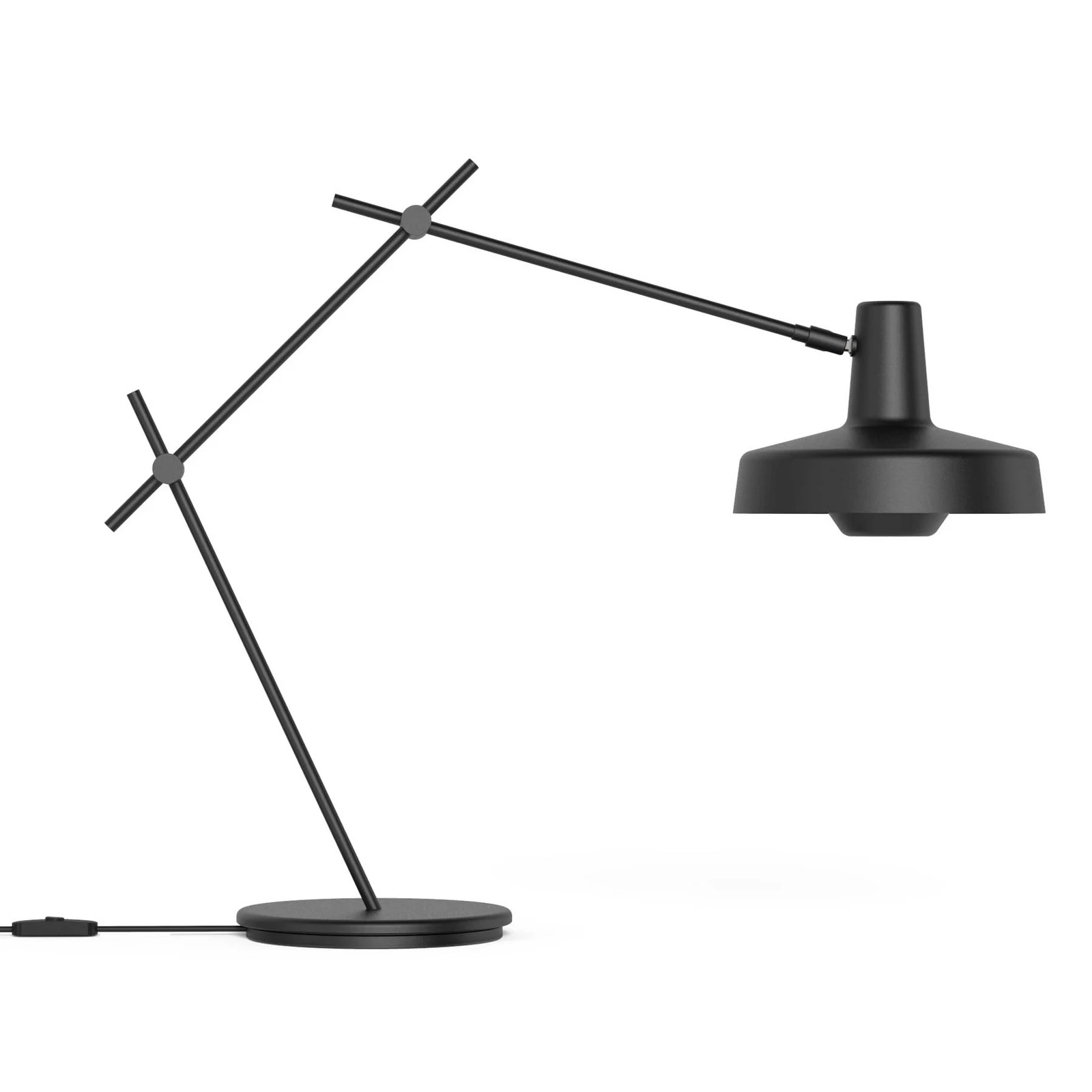 GRUPA Arigato Palace lampe de table double bras noir