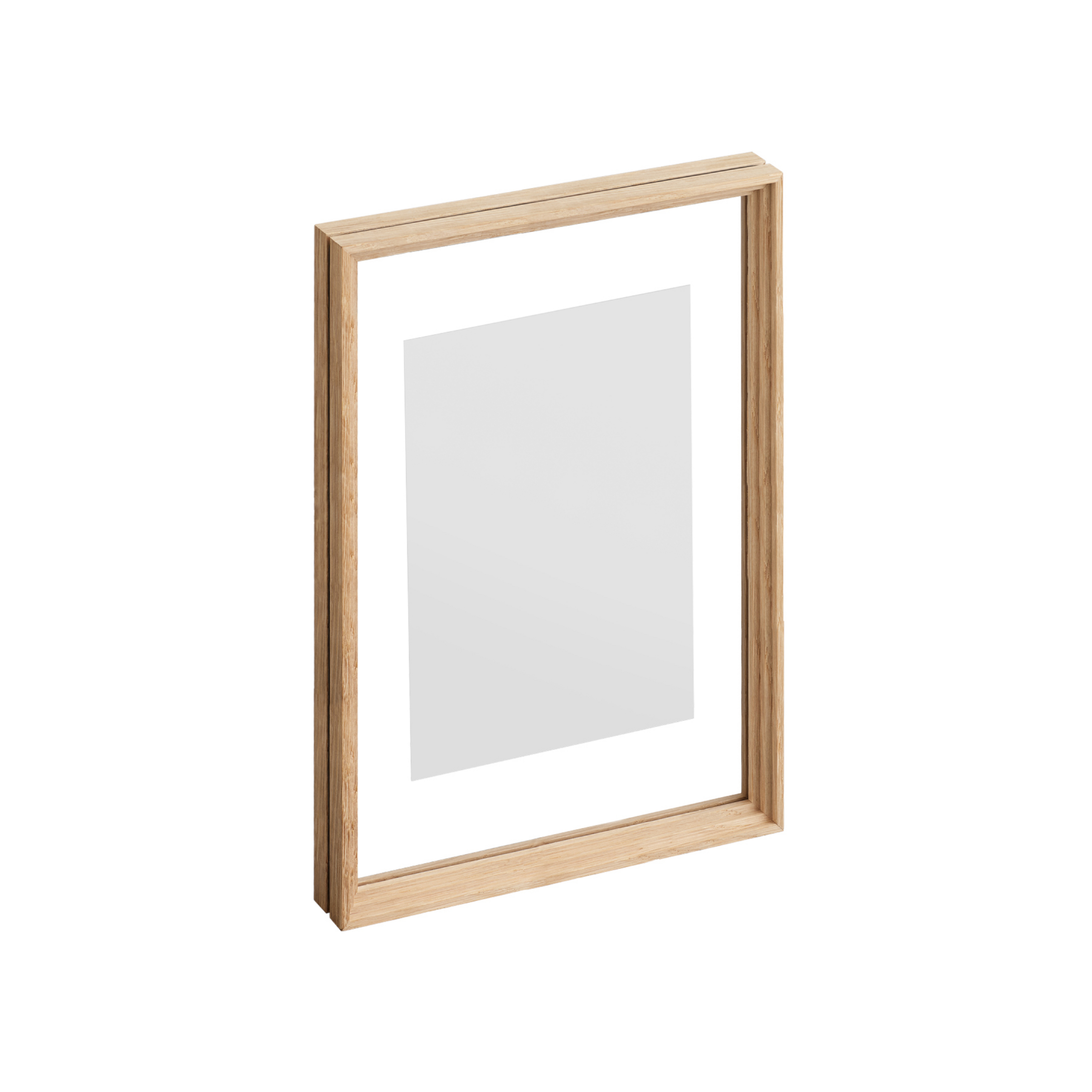 Cornice per foto A4 in legno di quercia - Moebe