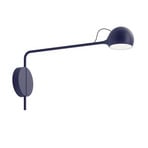 Artemide Ixa LED-Wandleuchte, Arm fix, blau