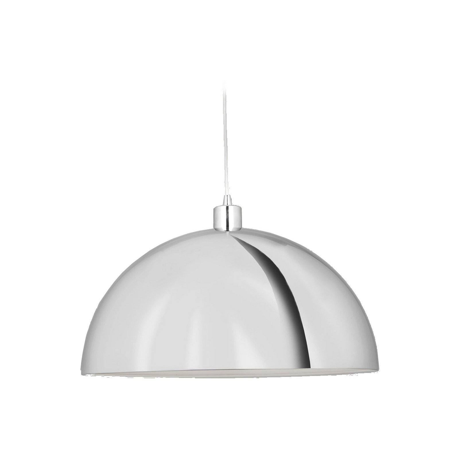 Aluminor Lampă suspendată Ø 50 cm crom - Camera de zi / sufragerie - Metal