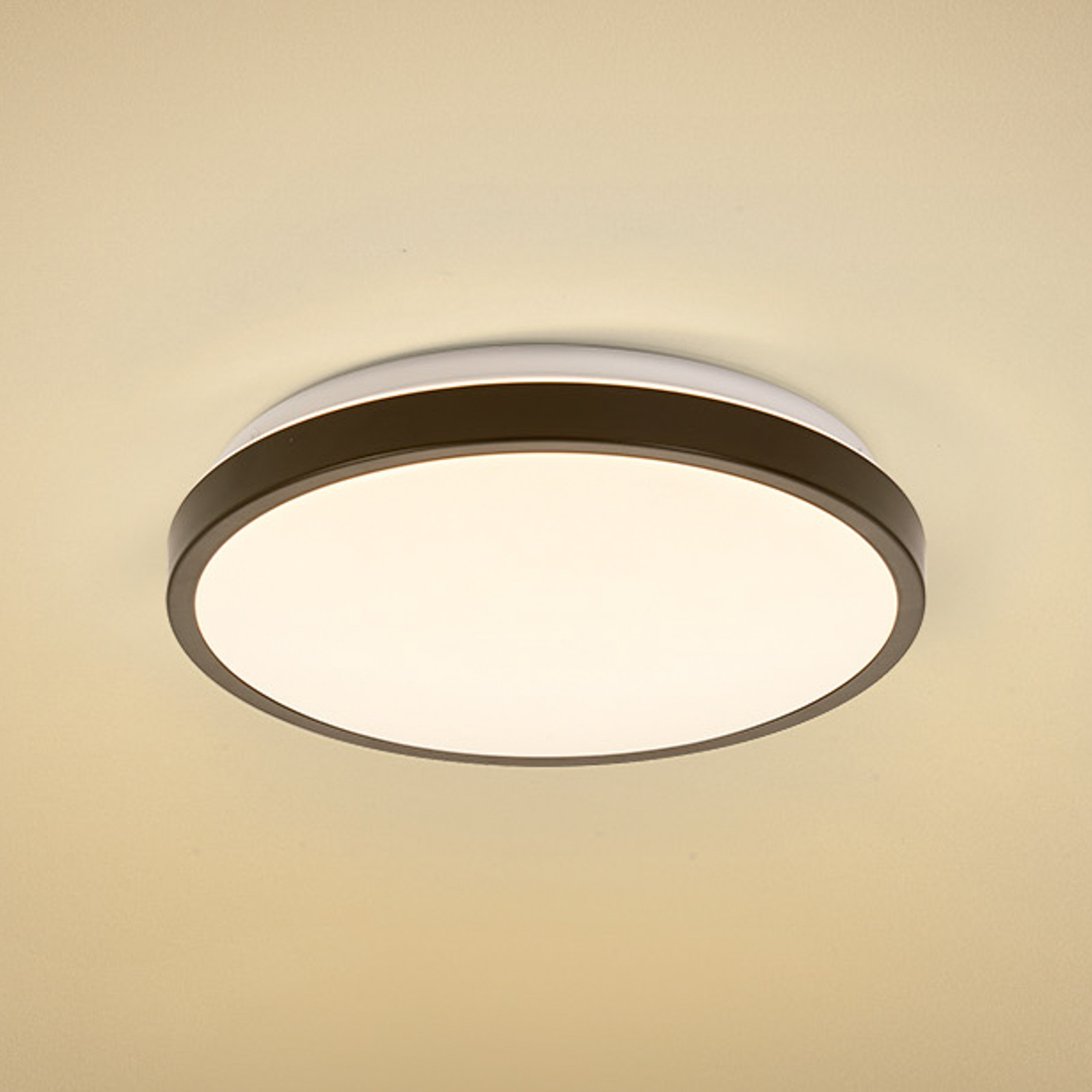 LEDVANCE Bathroom Ceiling plafonieră LED negru - Baie - modern - negru opal - Metal