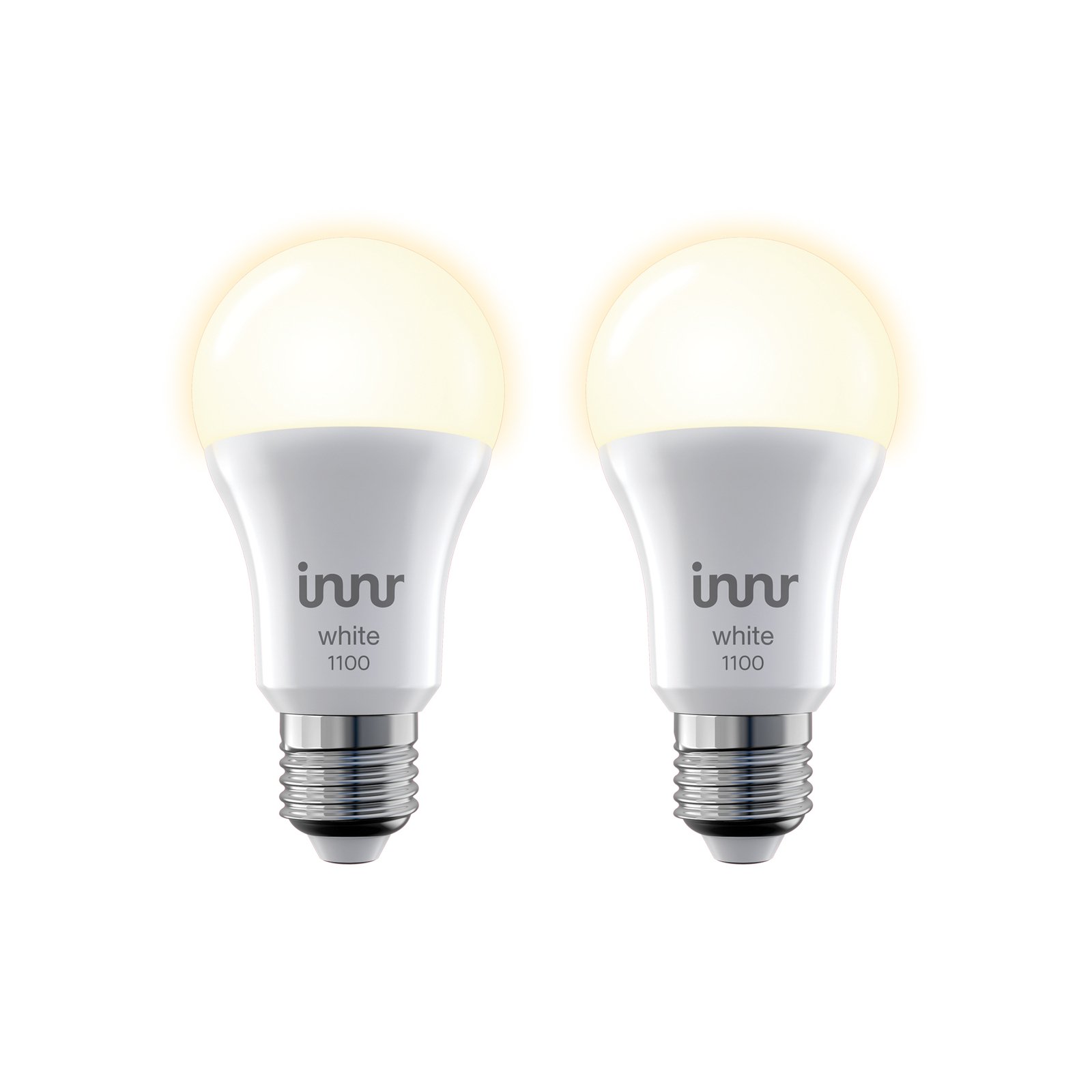 Innr LED lamp Smart E27 10,4 W 2.700 K, 1150 lm, set van 2