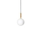 Miira 1 Lustră Pendul Large Brass/Opal White - Nuura