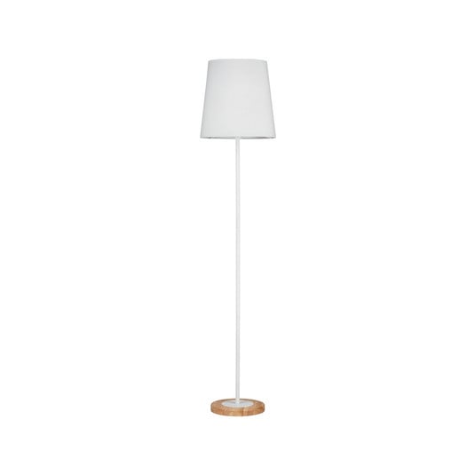 Stellan Golvlampa Vit/Trä - Paulmann