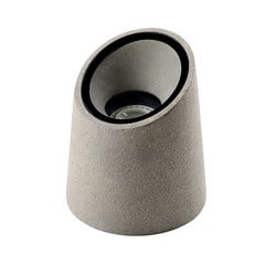 Foco exterior Taos, gris piedra, IP65