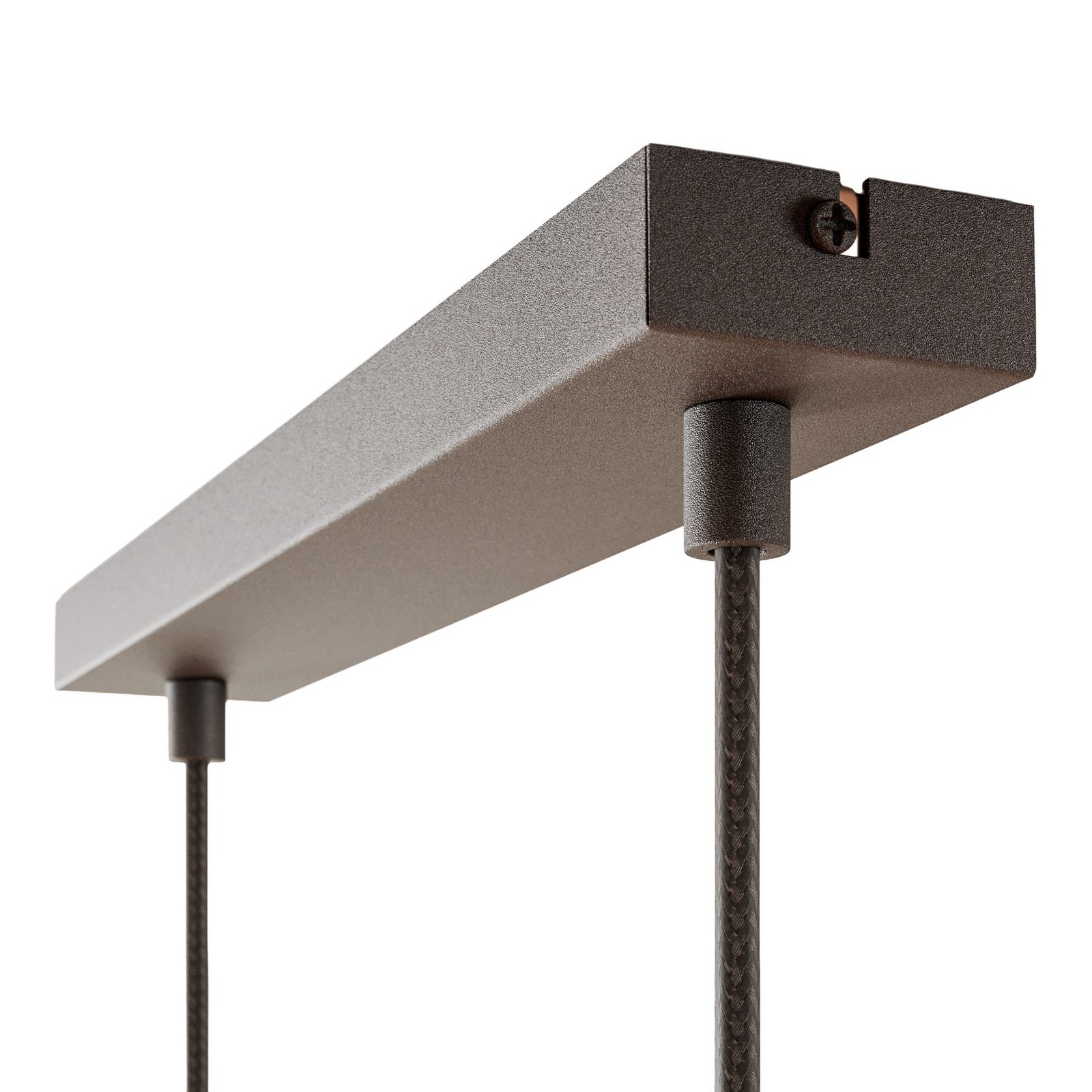 Envostar Stort sospensione 3 luci con legno natur Envostar Stort sospensione 3 luci con legno natur