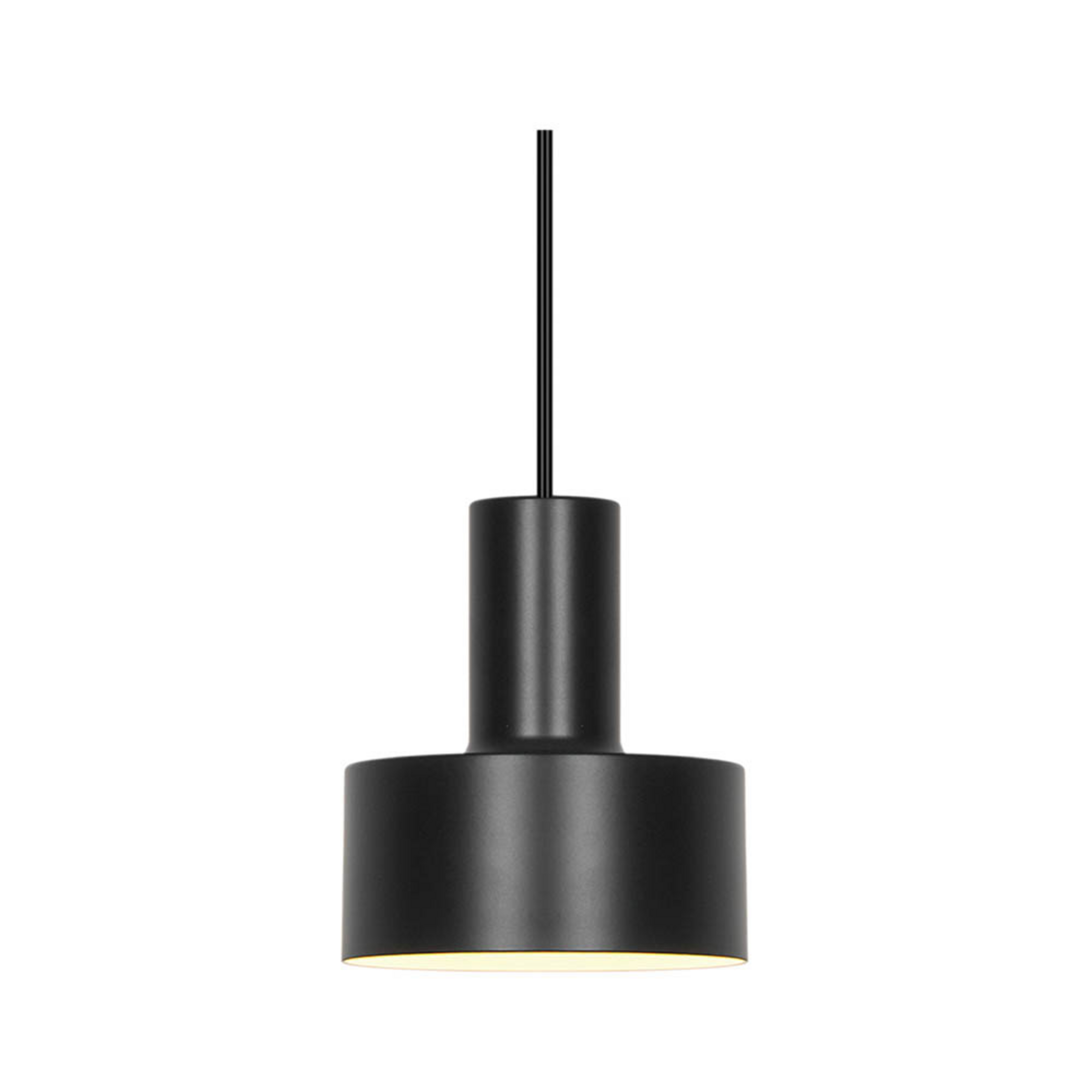 Hängeleuchte Matis, schwarz, Ø 13 cm, Metall
