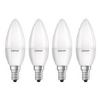 OSRAM LED candle E14 base retro 5.7 W 4-pack