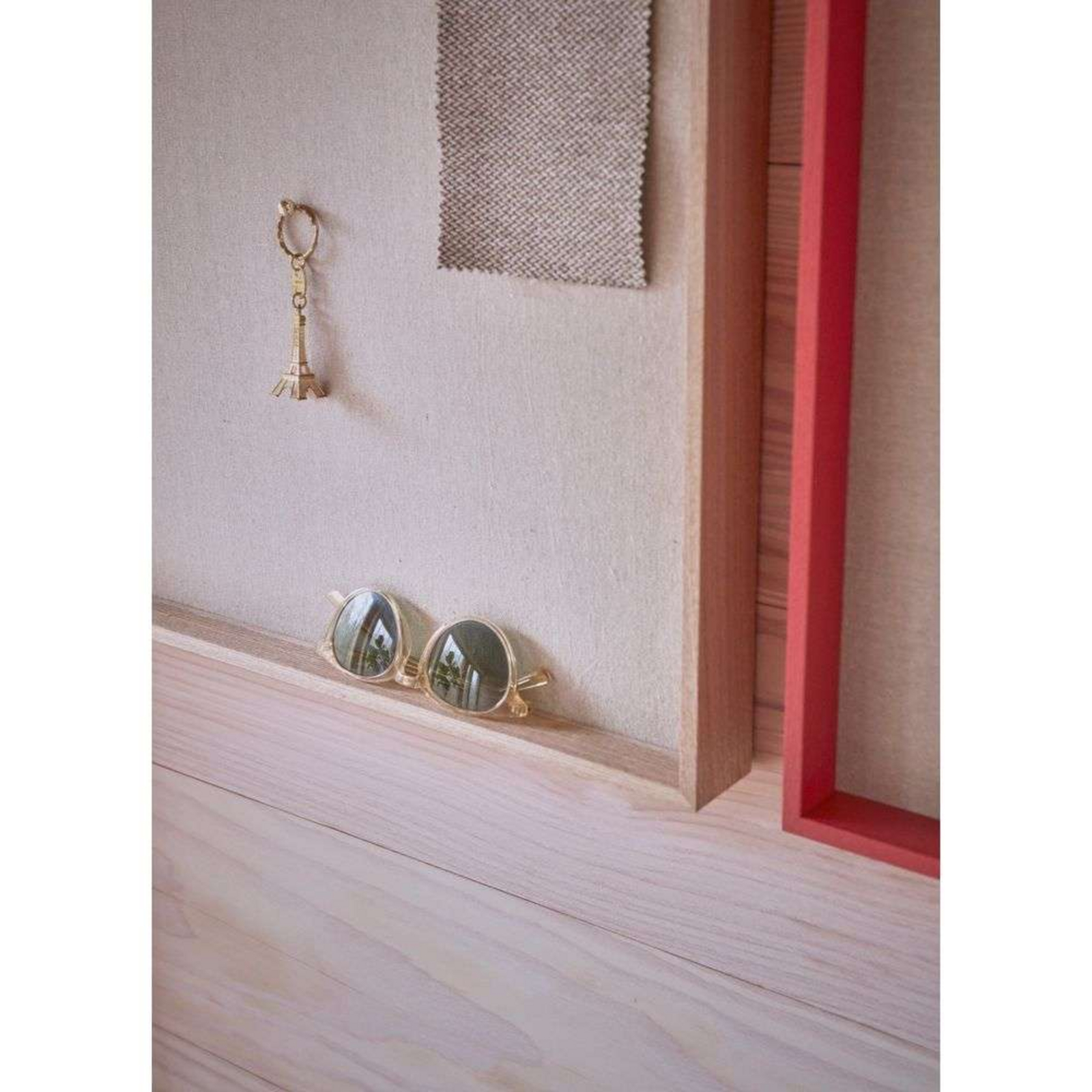 Peili Notice Board Small Red - OYOY Living Design