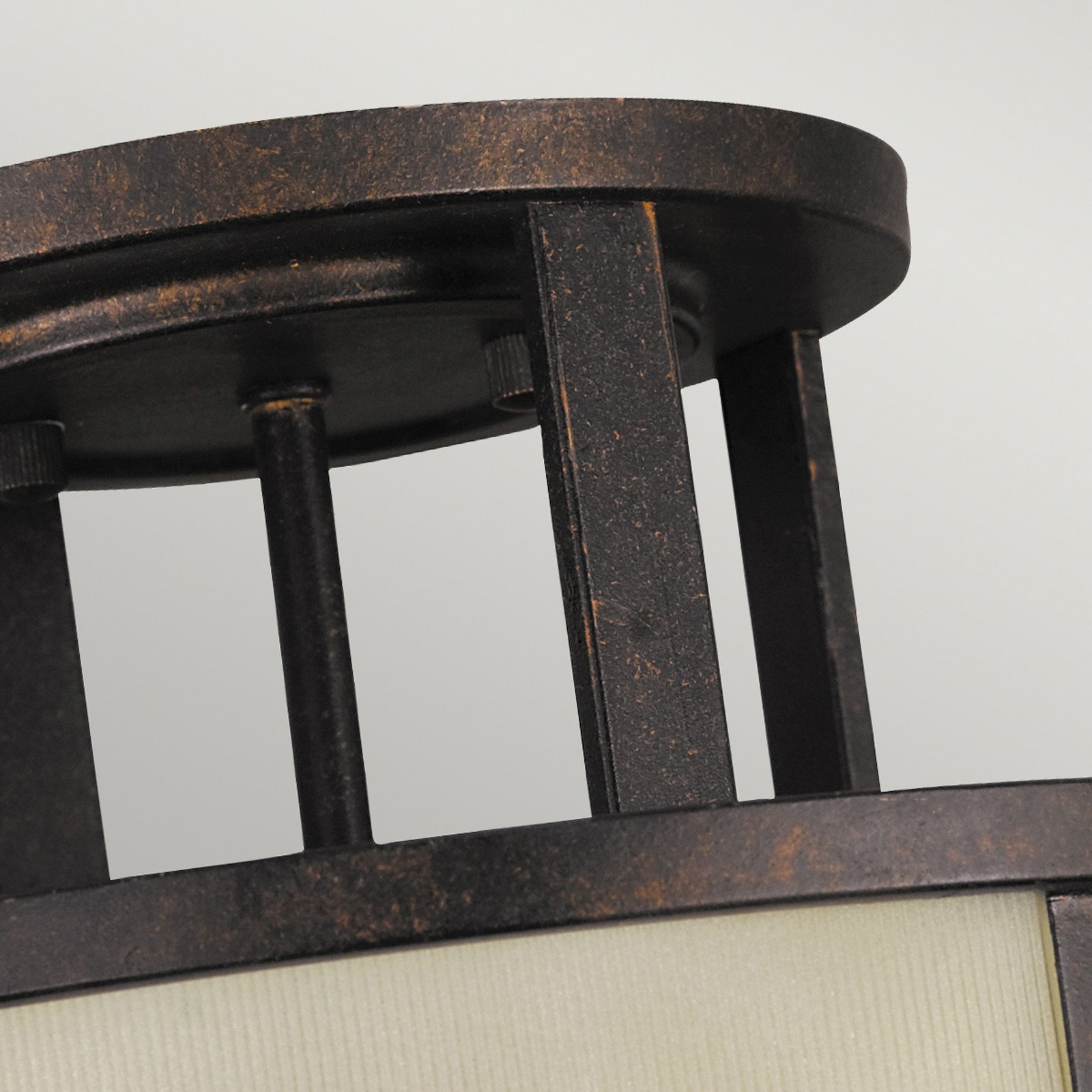 FEISS Plafonieră Fusion înălțime 229 cm - Camera de zi / sufragerie - bronz chihlimbar - Metal