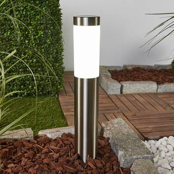 Lámpara LED solar Aleeza con pica de tierra