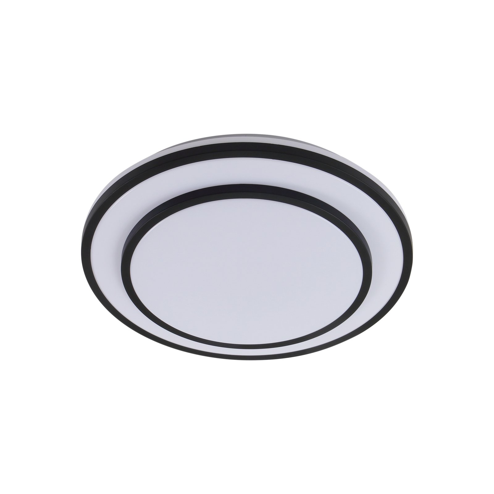 Duala LED Plafonnier RGBW Remote Black/White - Lindby