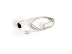 Common Lámpara de Sobremesa Cord Set Clay White - Hay