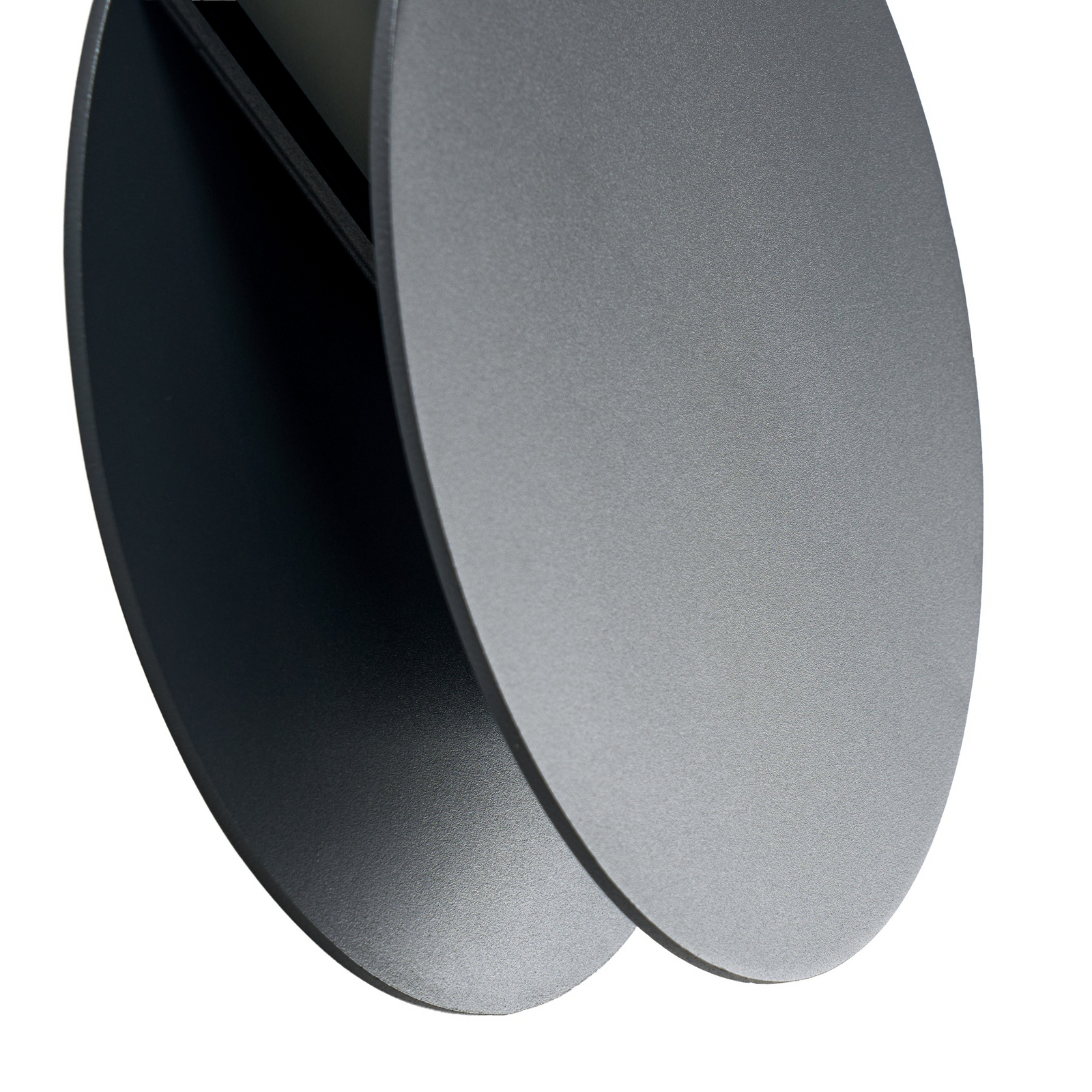 Advero LED vanjska zidna svjetiljka, IP44, CCT, kućni broj, antracit - Lucande