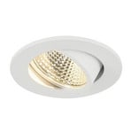 SLV New Tria 1 Set LED-Einbauspot rund